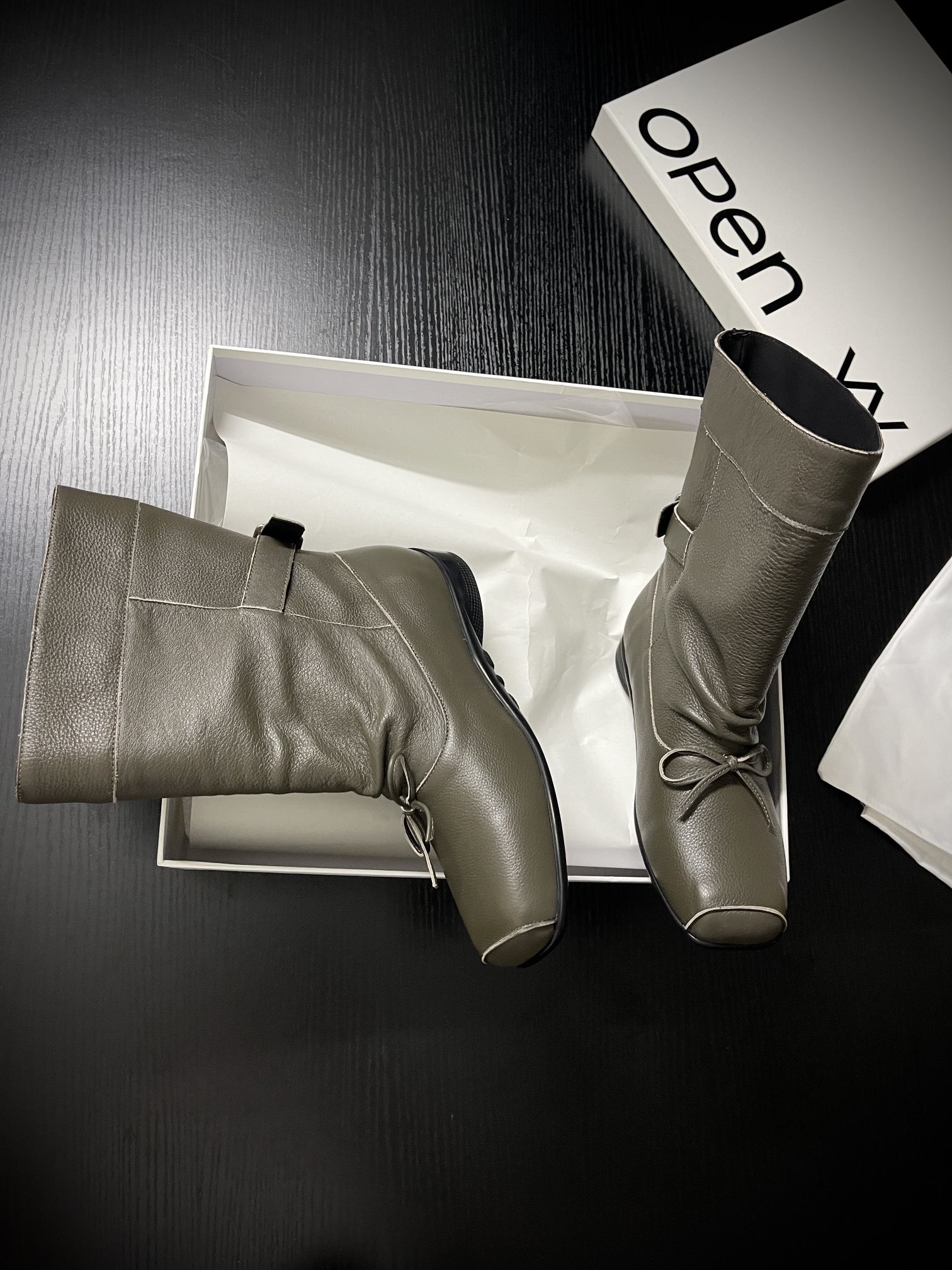 Trendy 798 Opening 24AW Morning Boots with Premium Imported Leather Options - 图片 3