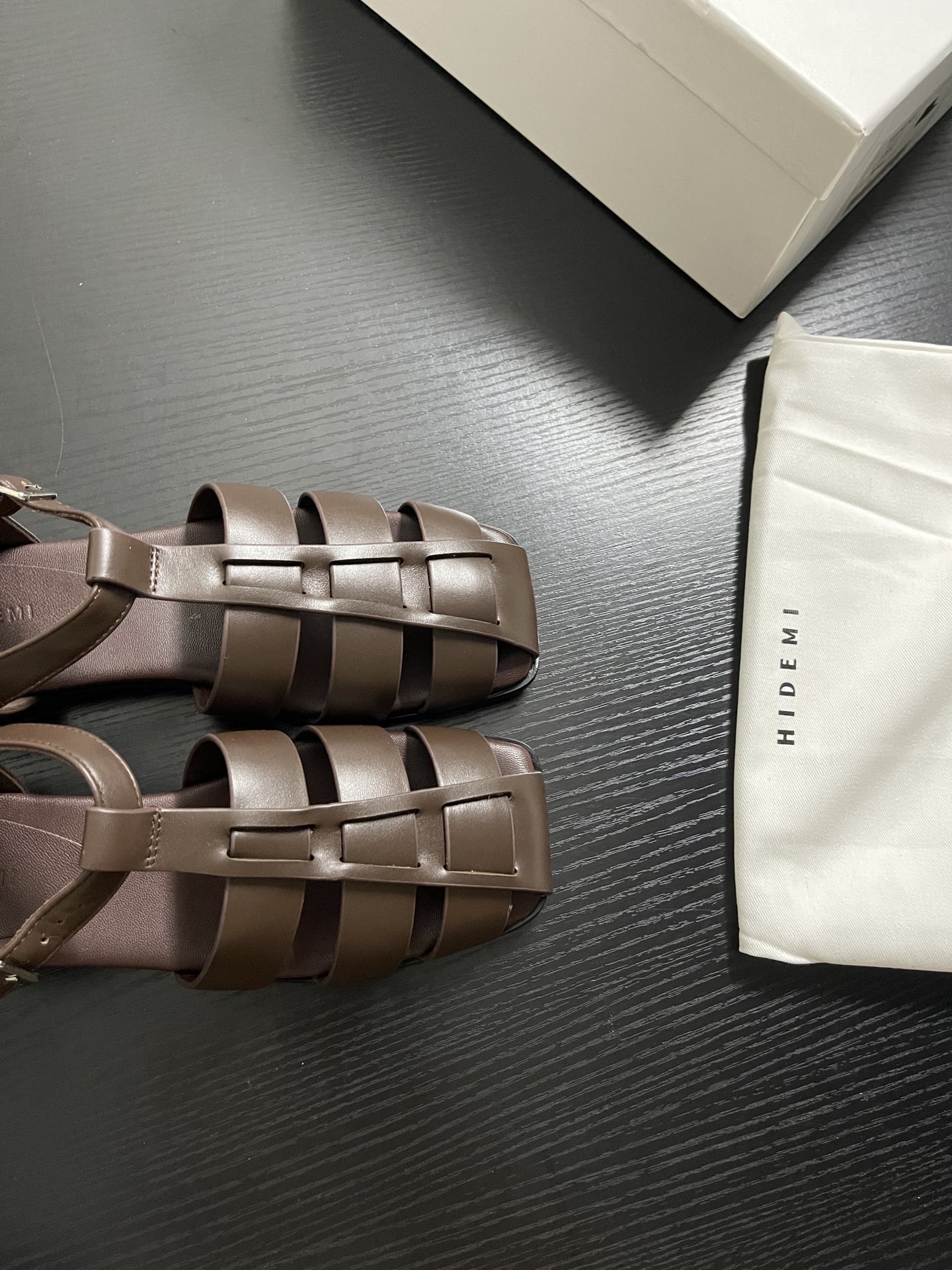 Stylish Roman Sandals with Imported Leather for HIDEM 24AW Collection - 图片 7