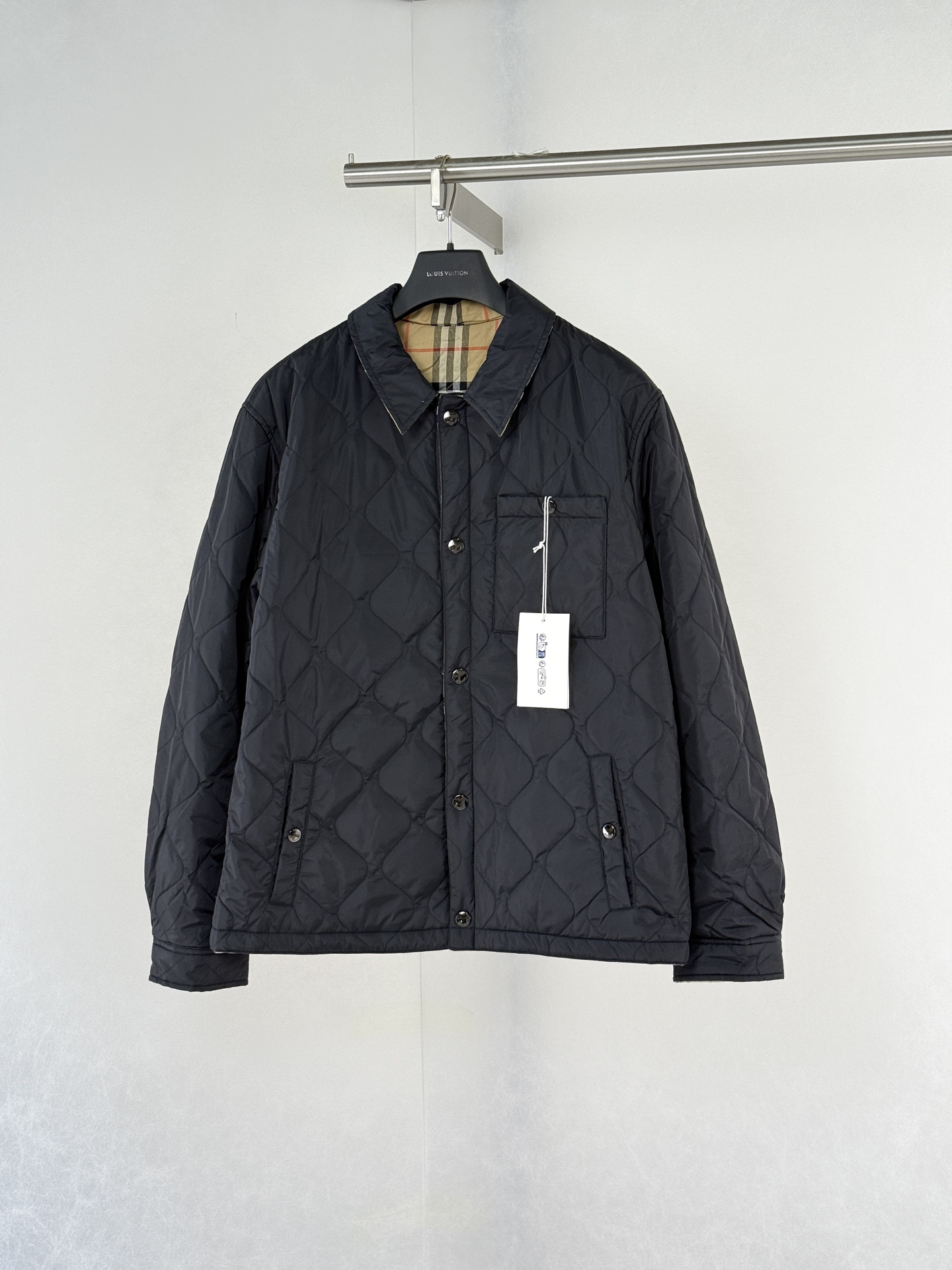 Burberry Black Diamond Quilted Jacket