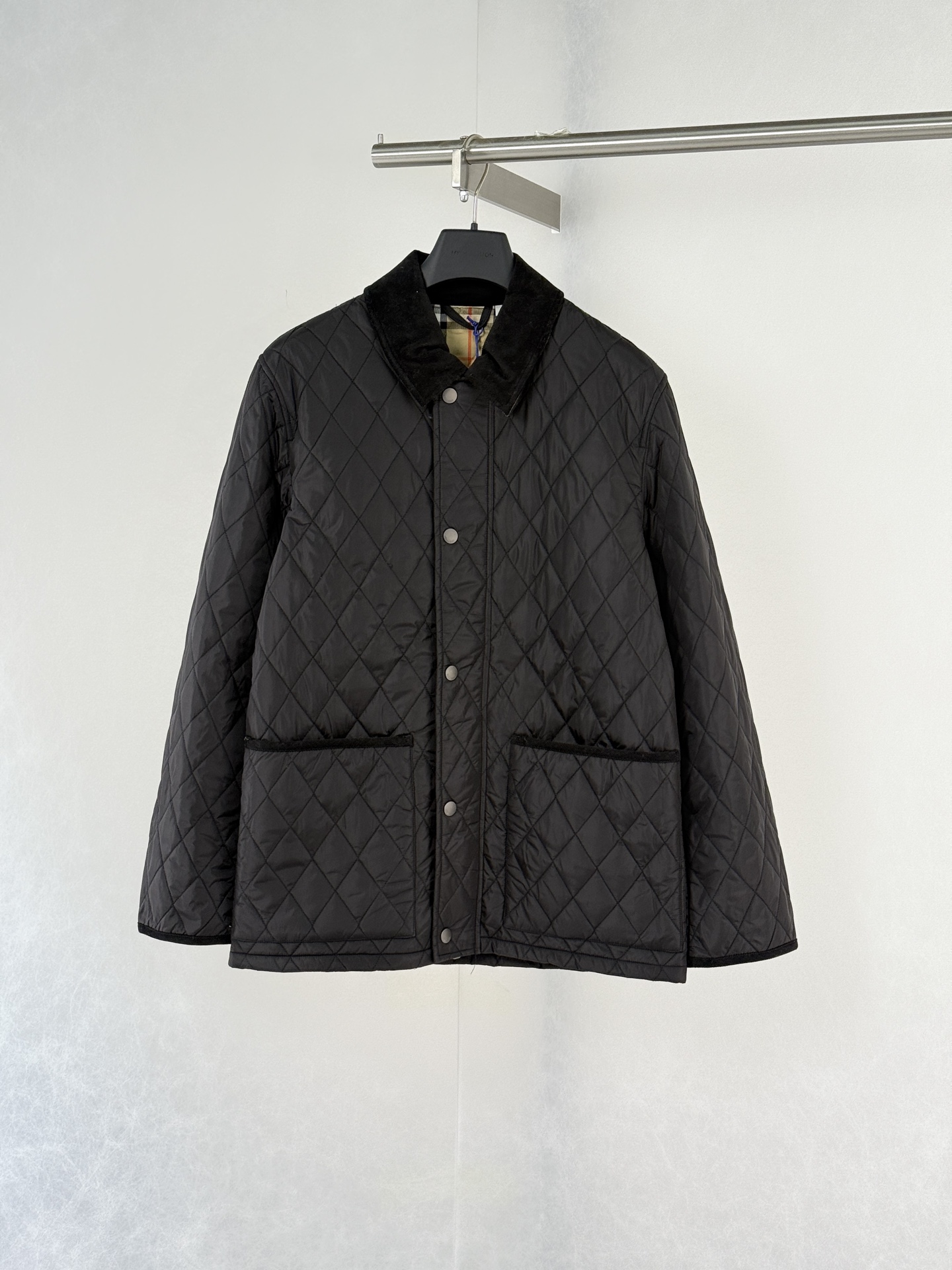 Burberry Black Diamond Quilted Jacket