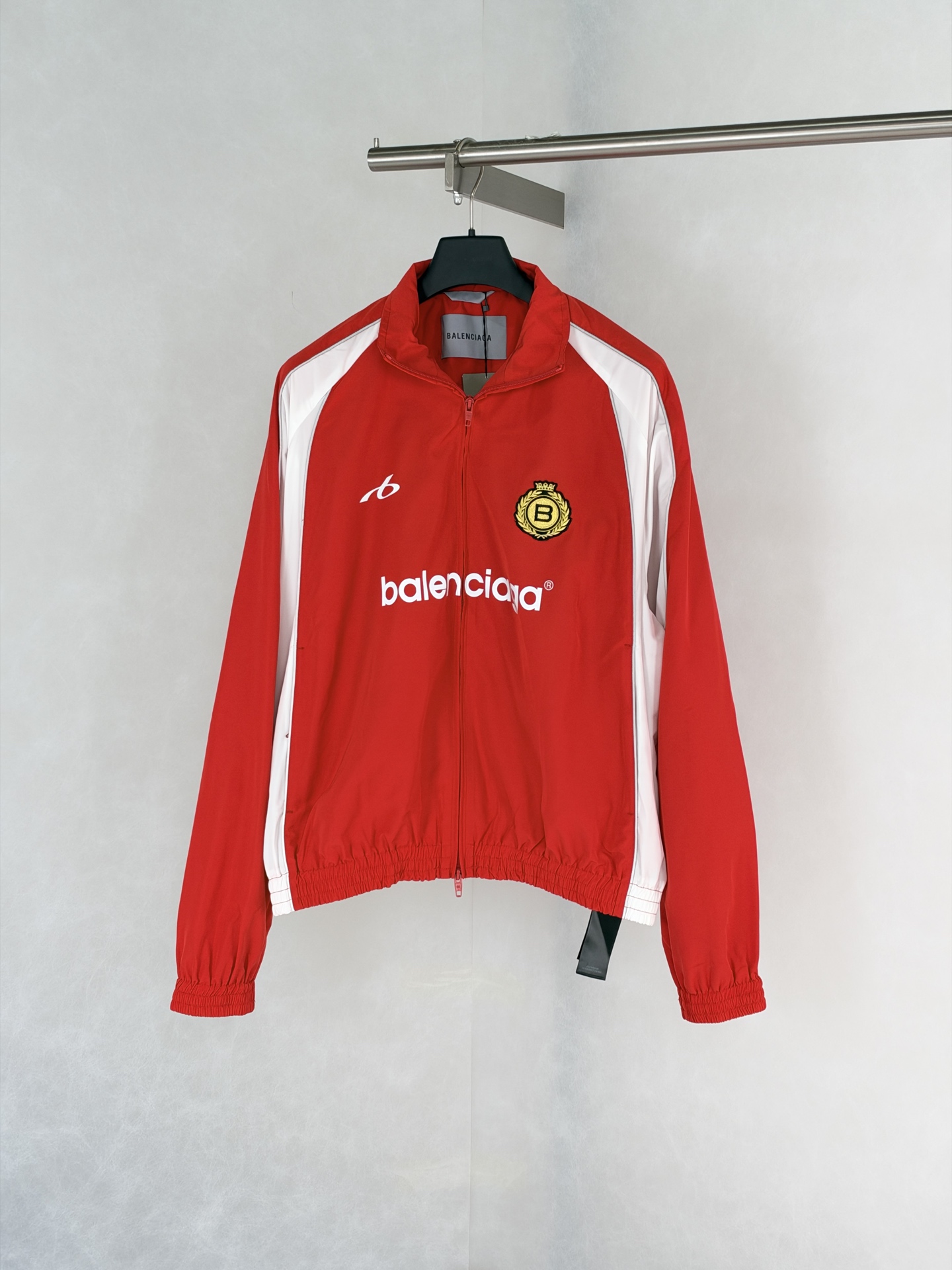 Balenciaga Red Stripe Track Jacket