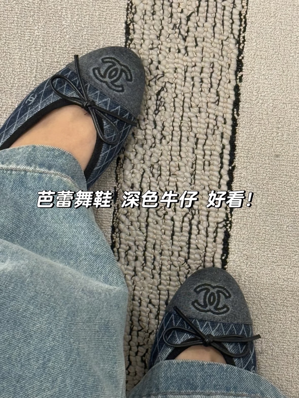 NO:259442,#Dark denim with beautiful pictures on the feet, sandals ballet shoes, sandals19860909#深色牛仔 上脚美图,凉鞋芭蕾舞鞋,sandals,Women's Shoes
