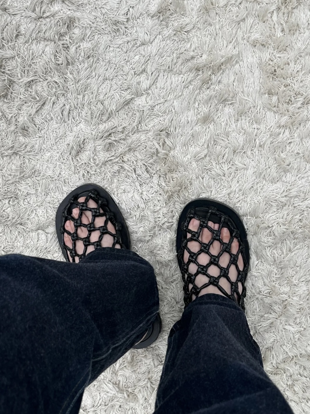 NO:255125,#The most popular woven hollow design, half drag19860909#最流行的编织镂空设计,半拖,Women's Shoes