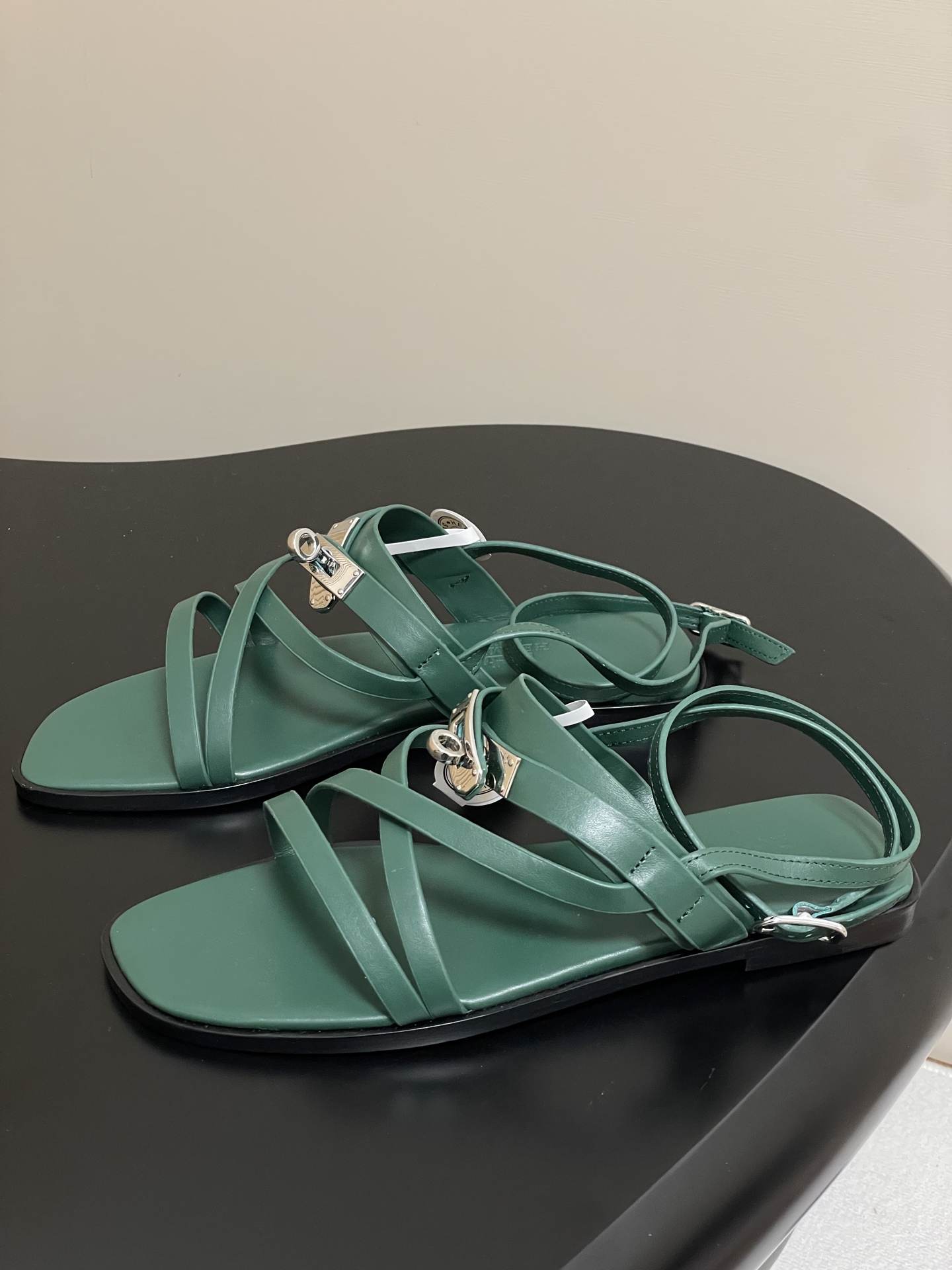 Hermes June Sandal: Kelly Buckle, Calfskin Leather, and Roman-Inspired Straps 4 i1745877536182 8803 0 9