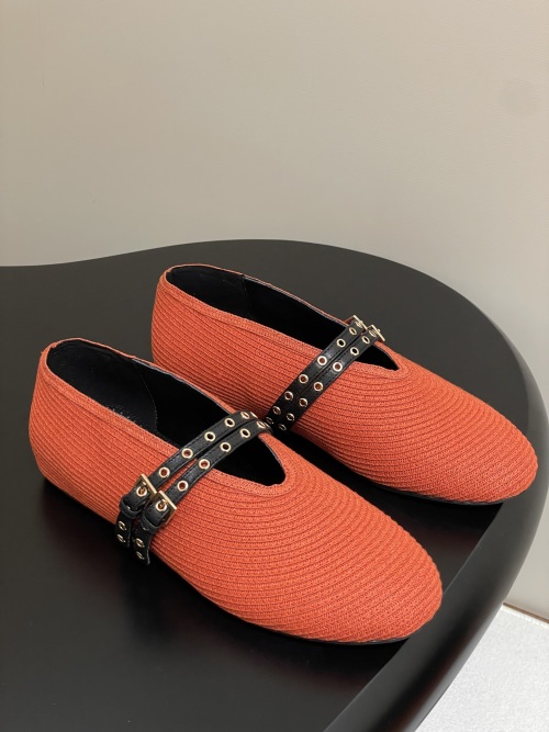 ALAIA Raffia Ballet Flats - Chic Comfort, Spring Style, Raffia Grass 1 ALAIA Raffia Ballet Flats - Chic Comfort, Spring Style, Raffia Grass