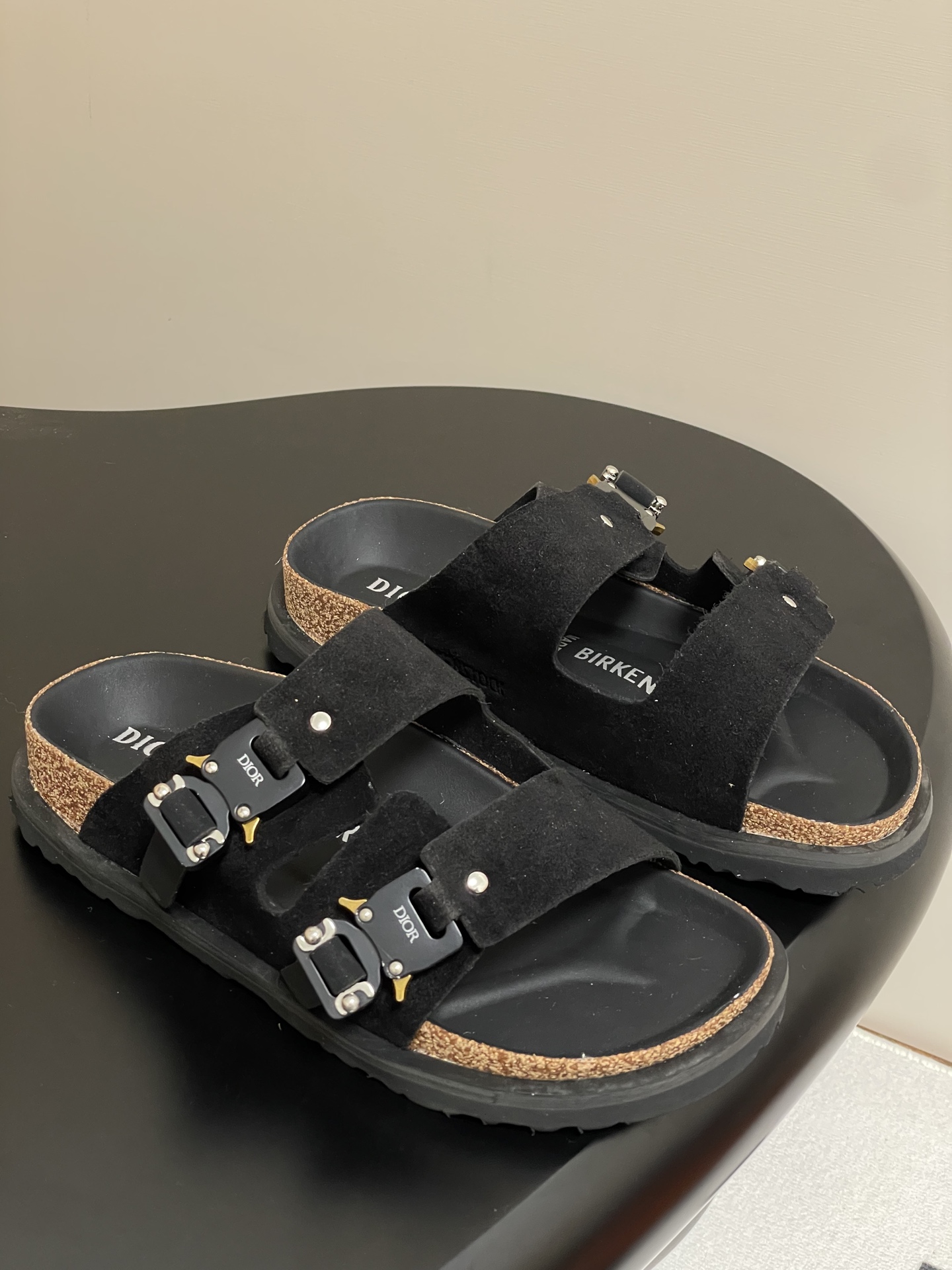 Dior x Birkenstock Milano Sandal: Premium Suede, Adjustable Straps, Unisex Style 2 i1747600268070 5031 0 0