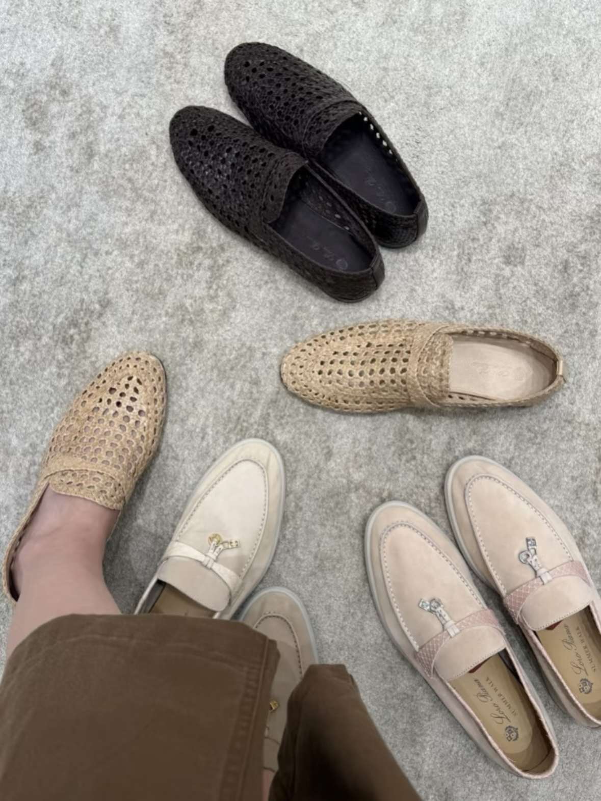 NO:392642,#High temperatures and high temperatures are cool and fashionable, loafers, loafers19860909#高温天穿搭讲究凉快时髦,乐福鞋,loafers,Women's Shoes