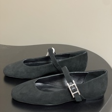 顶级品质Hermes 爱马仕🐎 H家25s早春新款 Jane系列H扣芭蕾舞鞋H字母钻扣玛丽珍平底单鞋小方 顶级品质Hermes 爱马仕🐎 H家25s早春新款 Jane系列H扣芭蕾舞鞋H字母钻扣玛丽珍平底单鞋小方