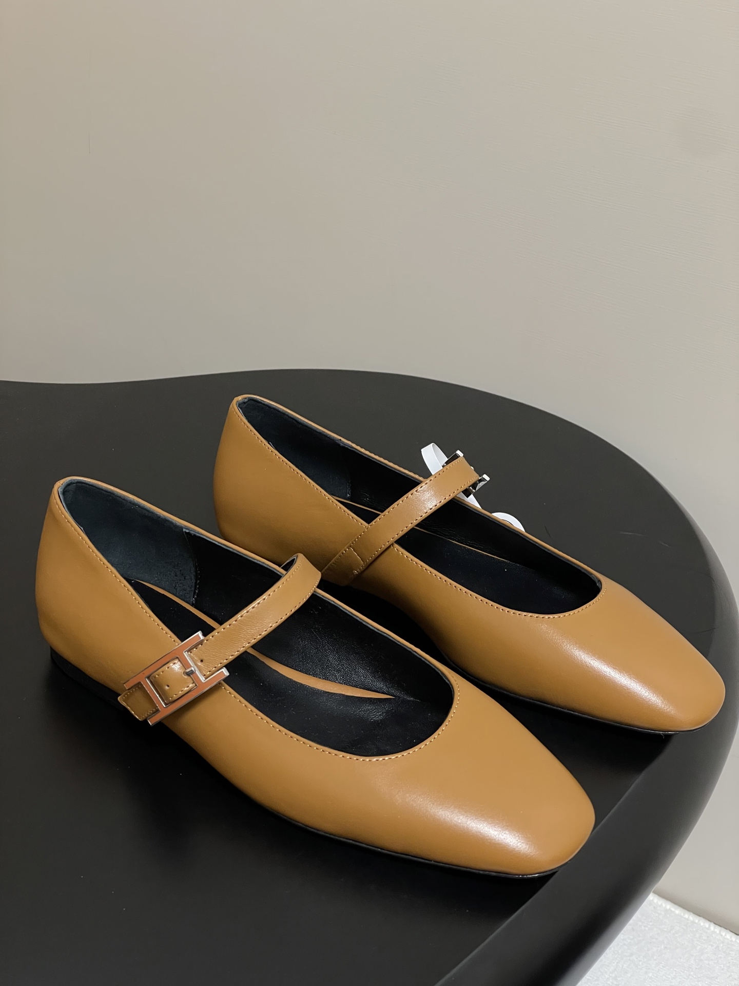 顶级品质Hermes 爱马仕🐎 H家25s早春新款 Jane系列H扣芭蕾舞鞋H字母钻扣玛丽珍平底单鞋小方