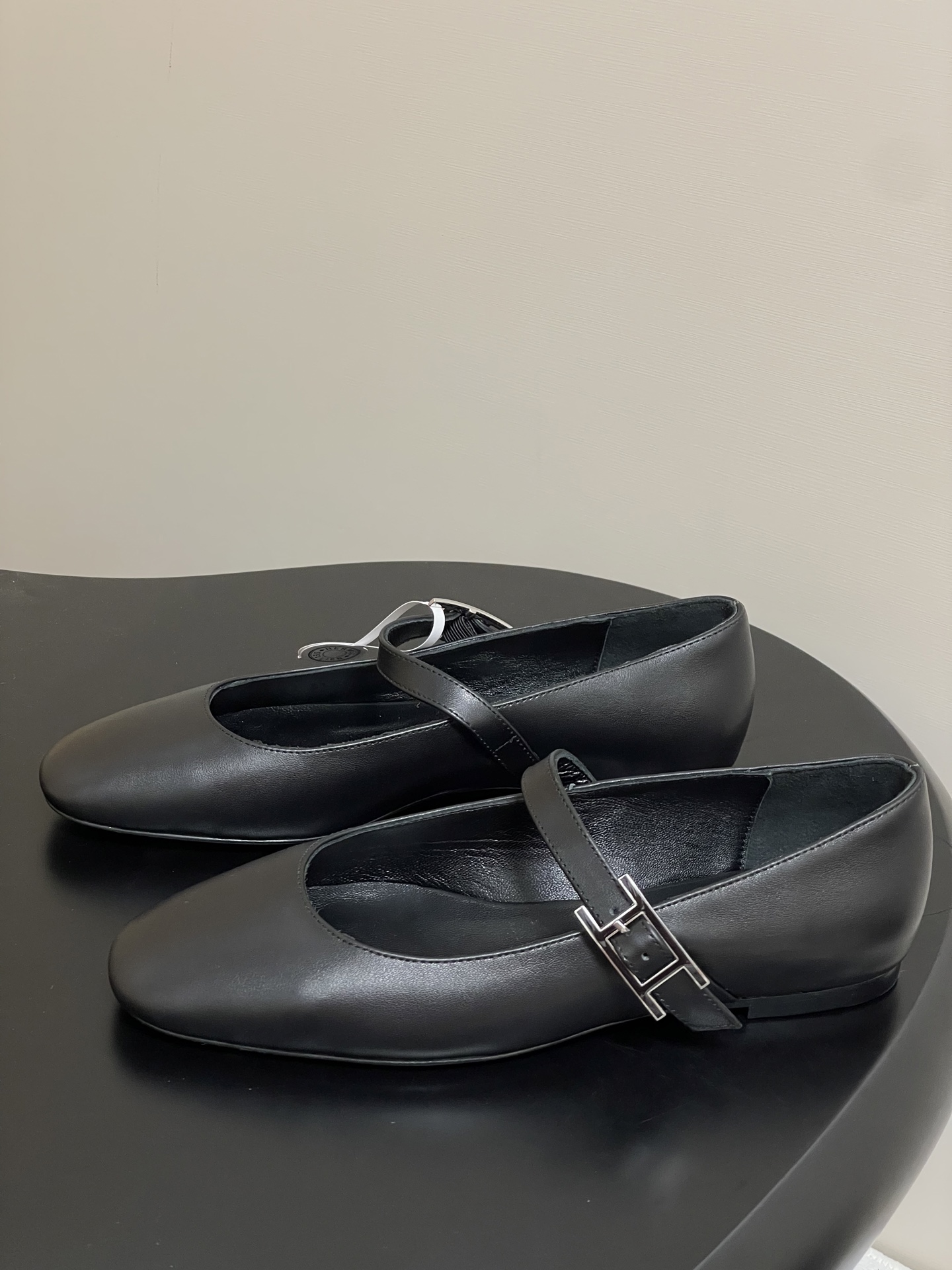 顶级品质Hermes 爱马仕🐎 H家25s早春新款 Jane系列H扣芭蕾舞鞋H字母钻扣玛丽珍平底单鞋小方