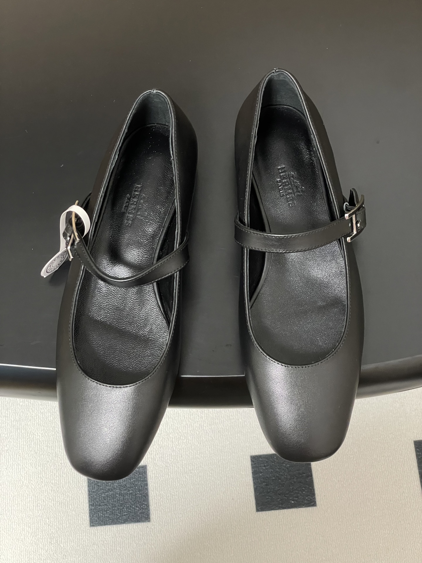 顶级品质Hermes 爱马仕🐎 H家25s早春新款 Jane系列H扣芭蕾舞鞋H字母钻扣玛丽珍平底单鞋小方