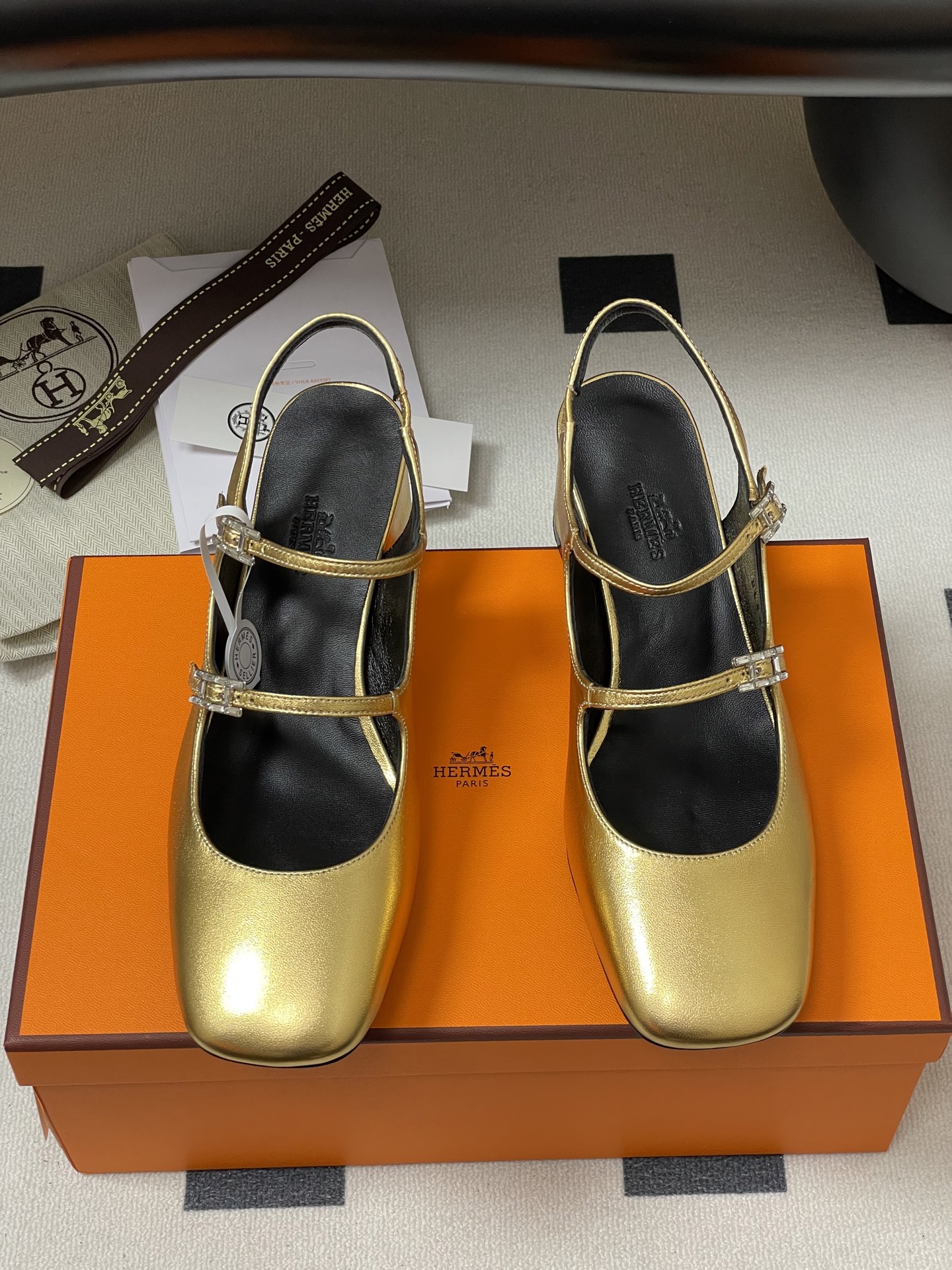 顶级品质Hermes 爱马仕🐎 H家25s早春新款 Jackie系列H扣玛丽珍鞋H字母钻扣二带后空凉鞋高