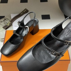 顶级品质Hermes 爱马仕🐎 H家25s早春新款 Jackie系列H扣玛丽珍鞋H字母钻扣二带后空凉鞋高 顶级品质Hermes 爱马仕🐎 H家25s早春新款 Jackie系列H扣玛丽珍鞋H字母钻扣二带后空凉鞋高