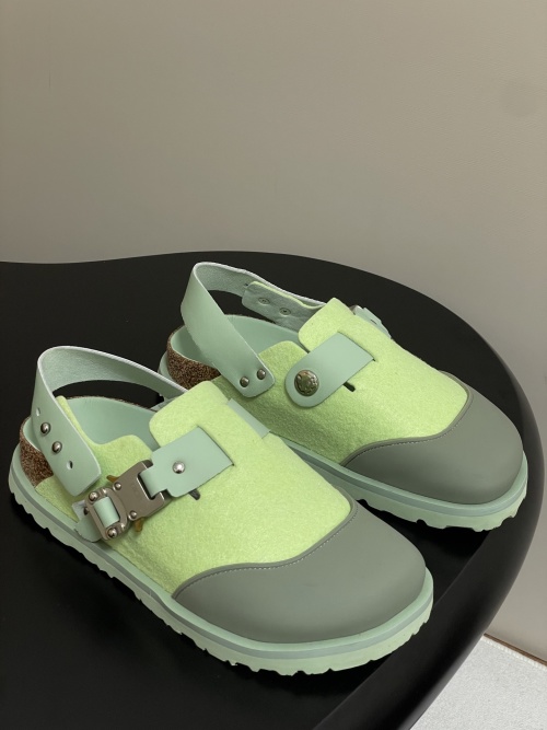 Dior x Birkenstock Milcno Sandals - Premium Leather & Wool, Adjustable Straps 1 Dior x Birkenstock Milcno Sandals - Premium Leather & Wool, Adjustable Straps