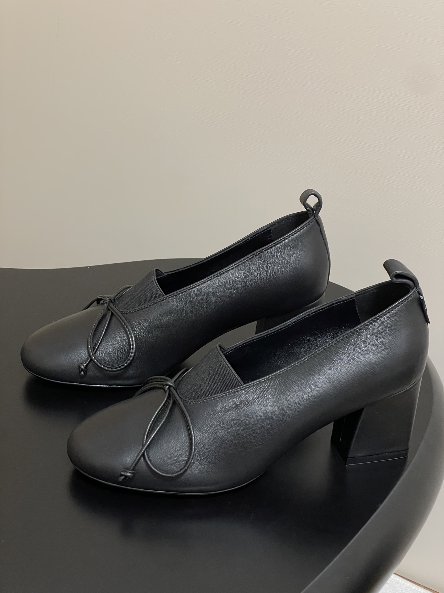 Miu Miu Leather Mary Jane Pumps with Bow Detail - Elegant Comfort 3 i1750195054678 9951 0 7