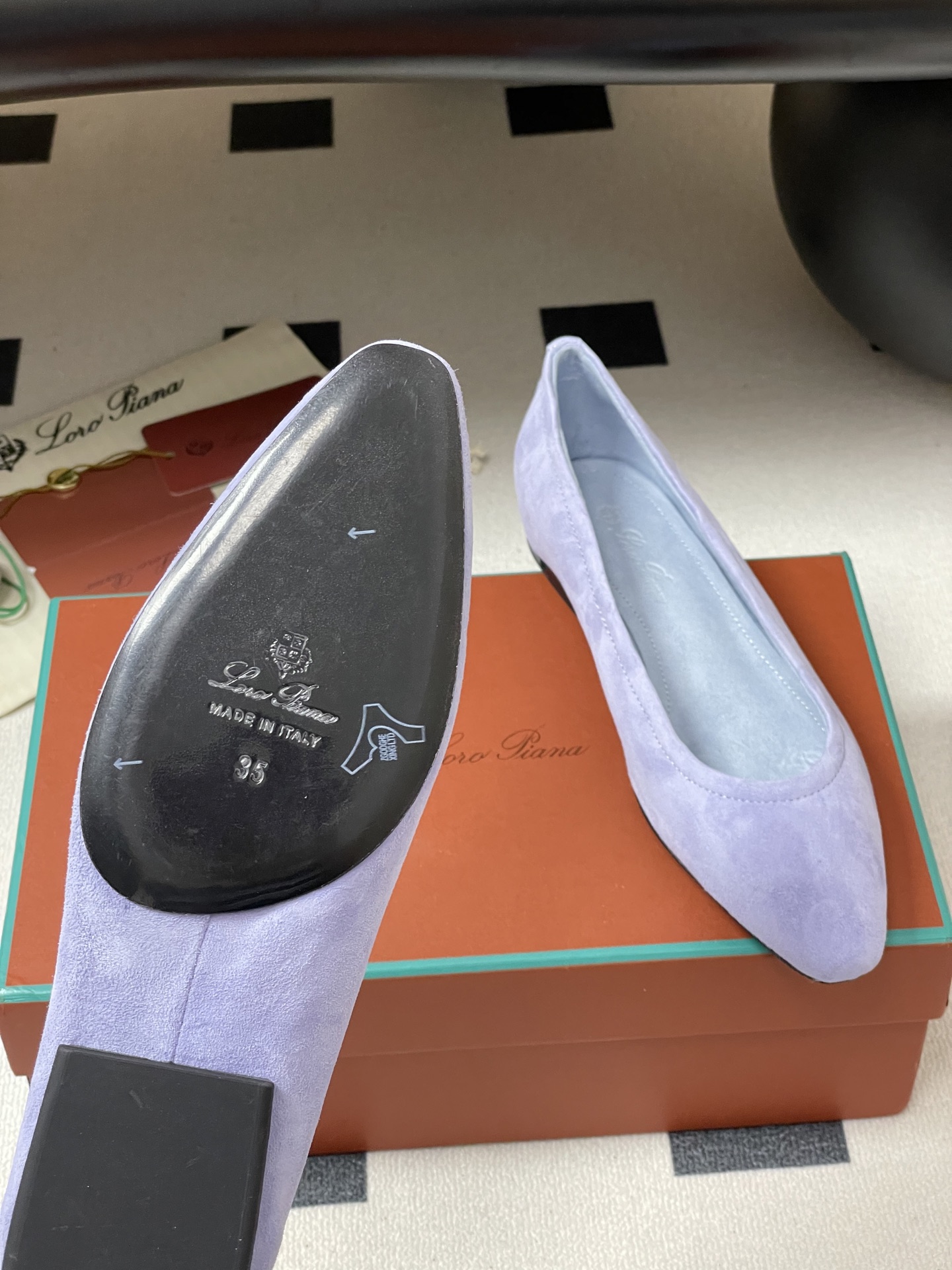 Loro Piana Ballet Shoes: Fine Urban Style in Customized Sheepskin - 图片 8