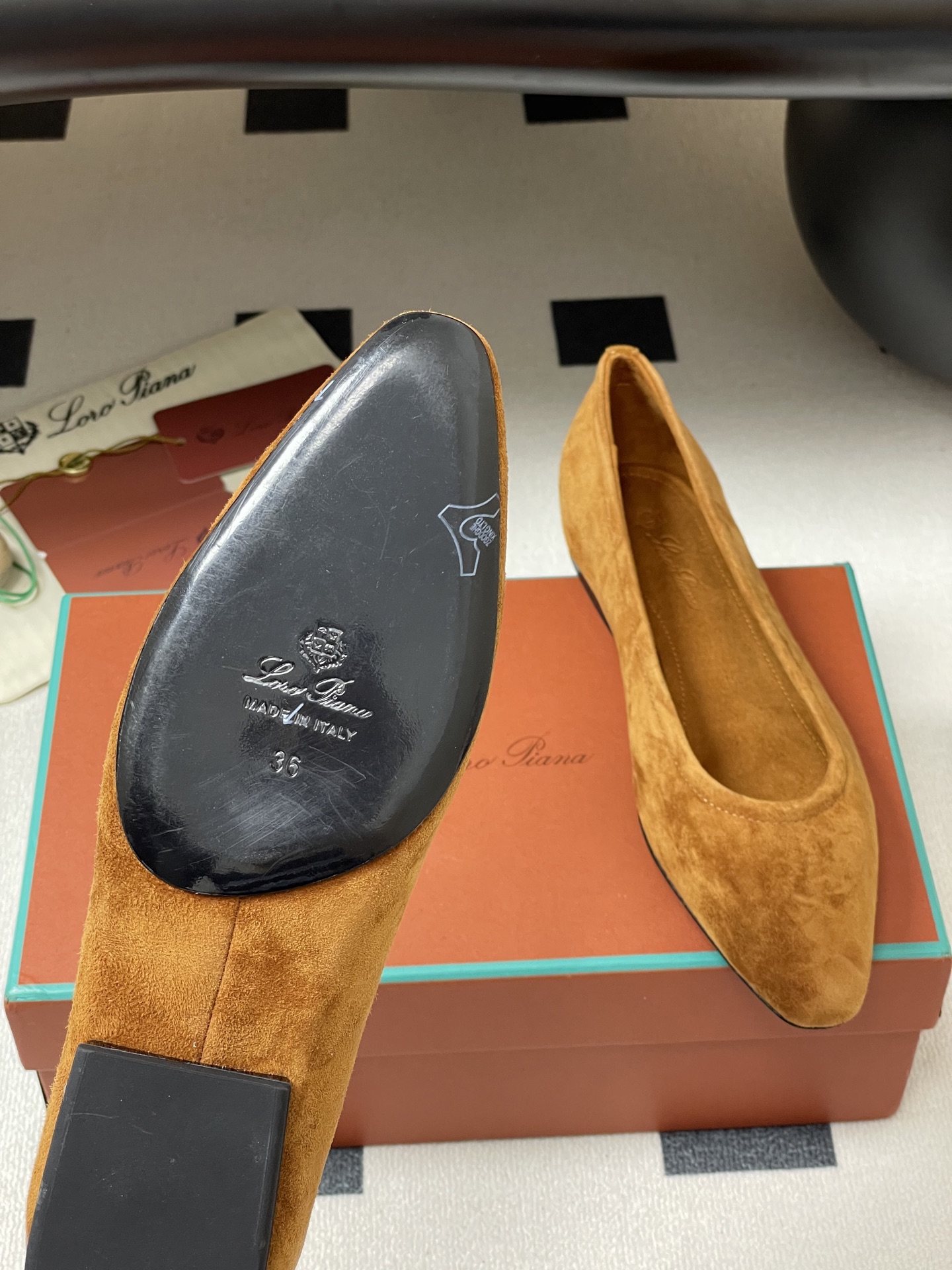 Loro Piana Ballet Shoes: Urban Style in Fine Sheep Leather - 图片 8