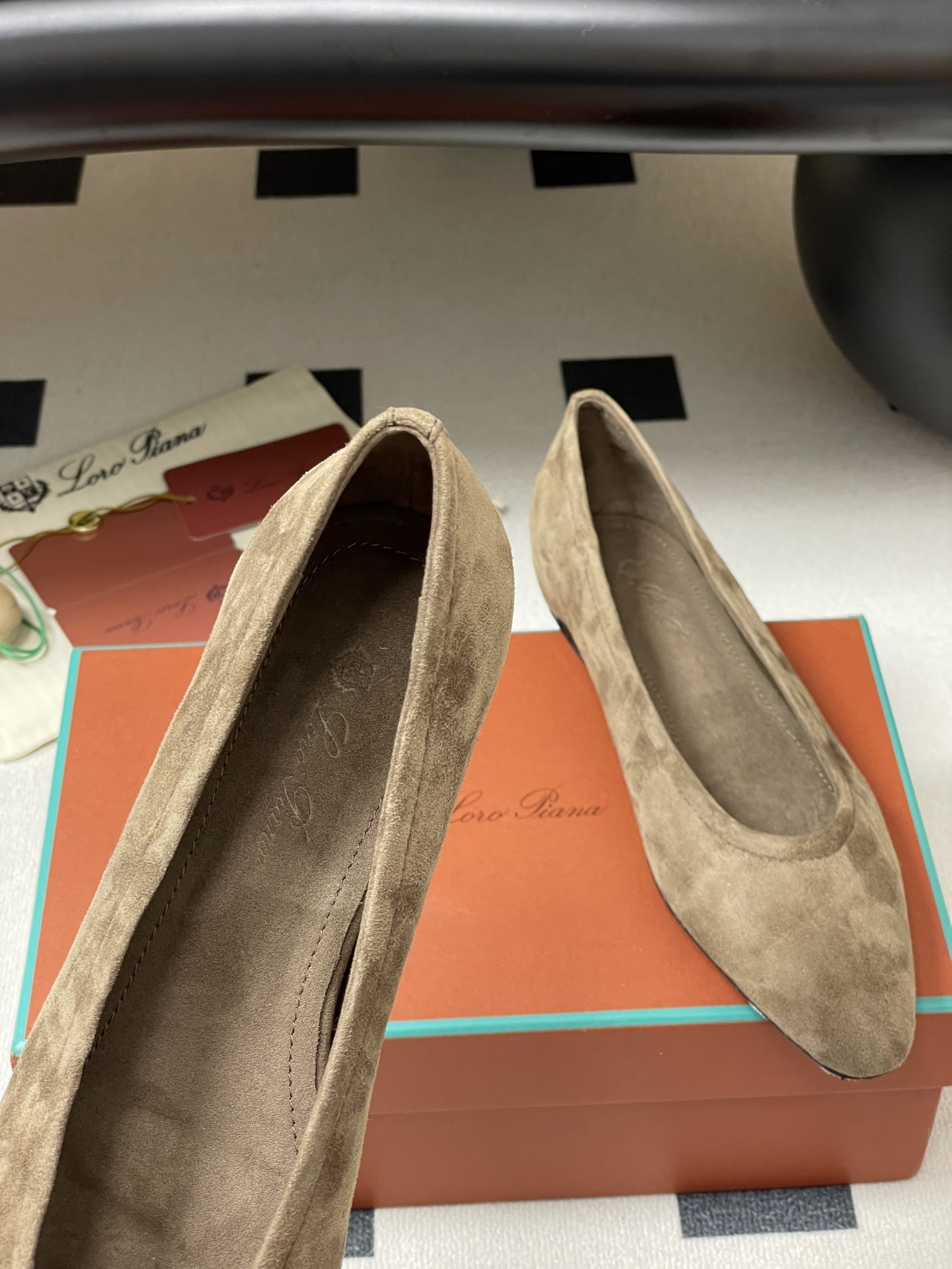 Loro Piana Ballet Shoes: Urban Style in Fine Sheep Leather, Italian Craftsmanship. - 图片 7