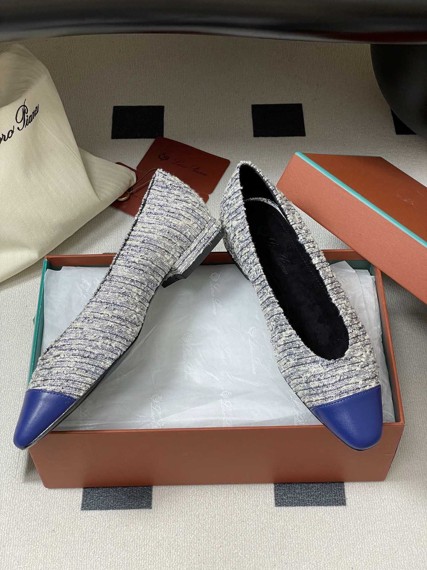 Loro Piana New Rebecca Ballet Shoes: Stylish Design with High-Quality Materials - 图片 6