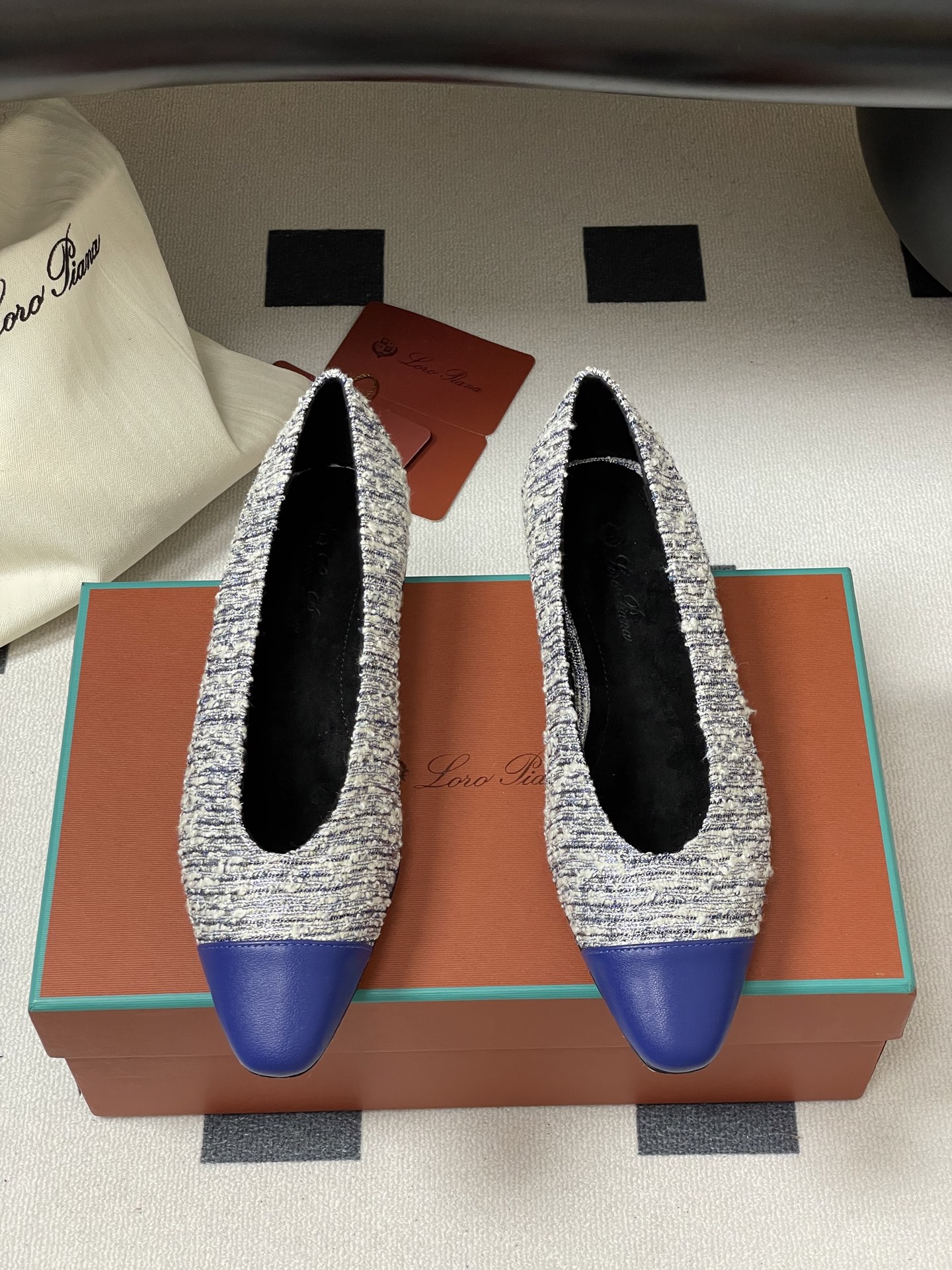 Loro Piana New Rebecca Ballet Shoes: Stylish Design with High-Quality Materials - 图片 5