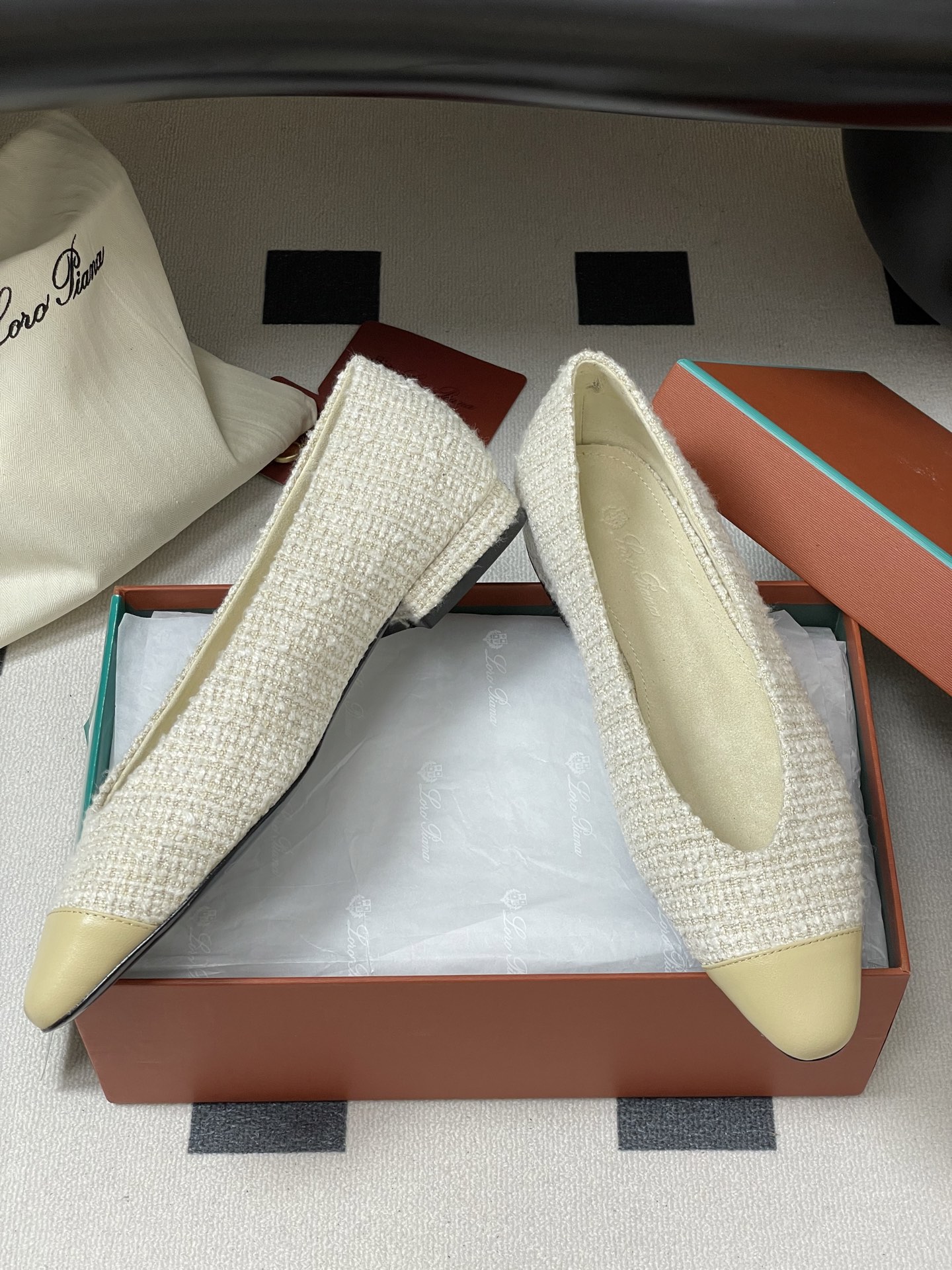 Loro Piana New Rebecca Ballet Shoes: Stylish Design with Quality Materials - 图片 6