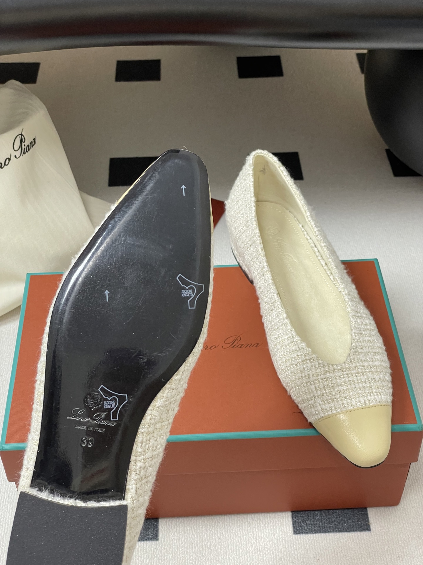 Loro Piana New Rebecca Ballet Shoes: Stylish Design with Quality Materials - 图片 8