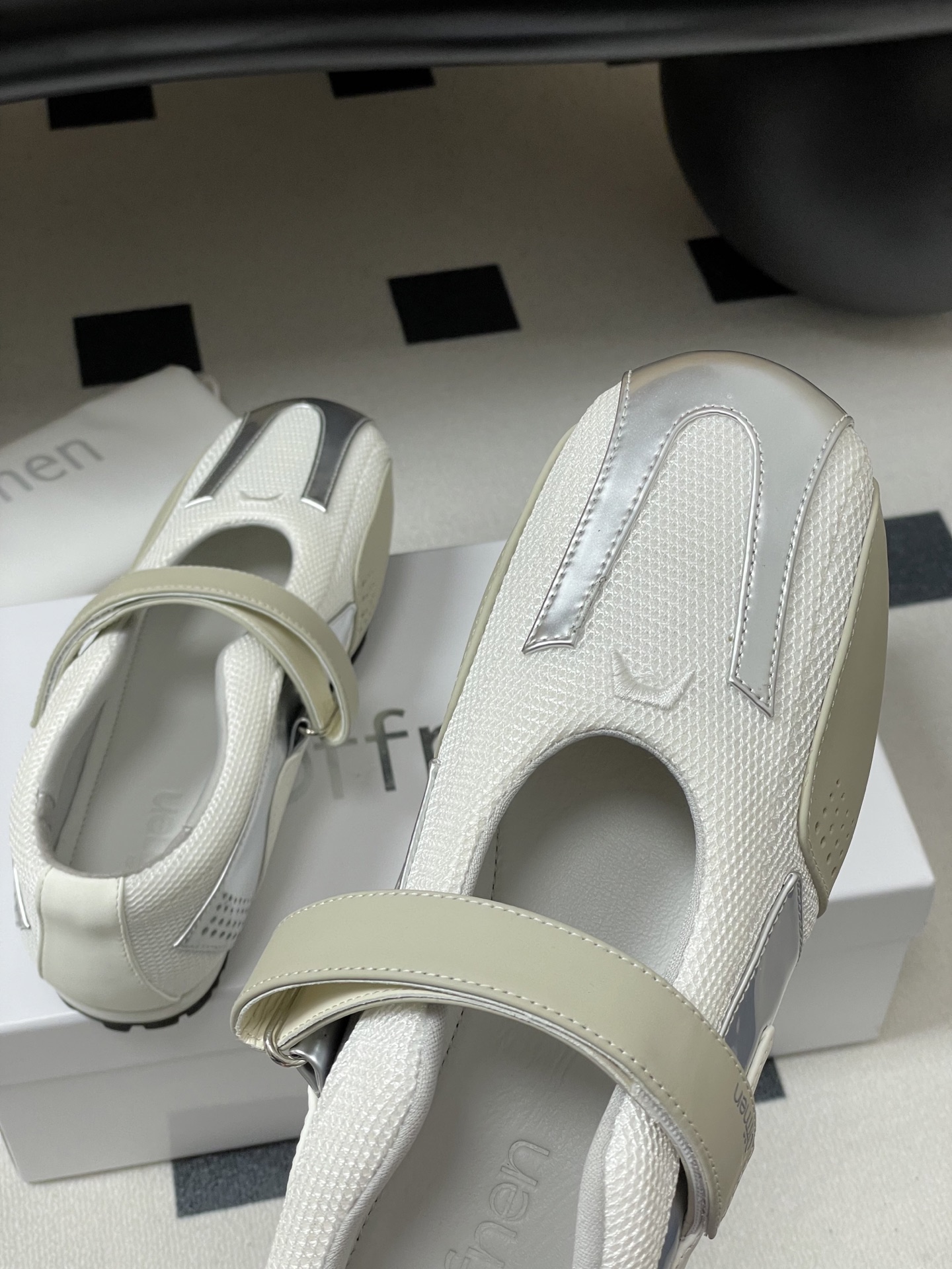 Mary Jane’s Recreational Ballet Shoes: New Tundra Green Design with Modern Materials - 图片 9