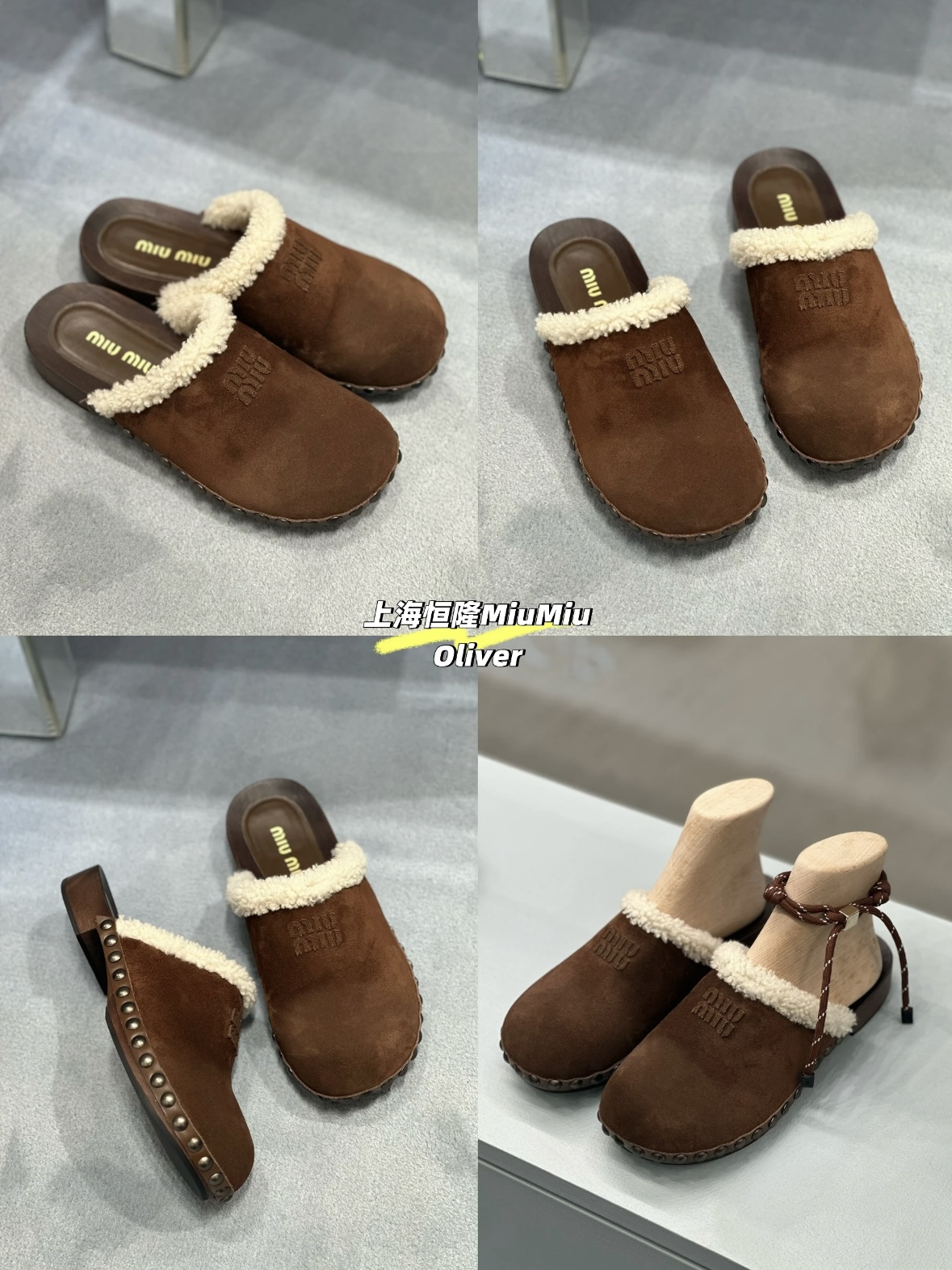 NO:441558,#Miu Warm fur slippers, fur shoes, miumiu, slippers19860909#Miu 暖暖的毛毛拖鞋,毛毛鞋,miumiu,slippers,Women's Shoes