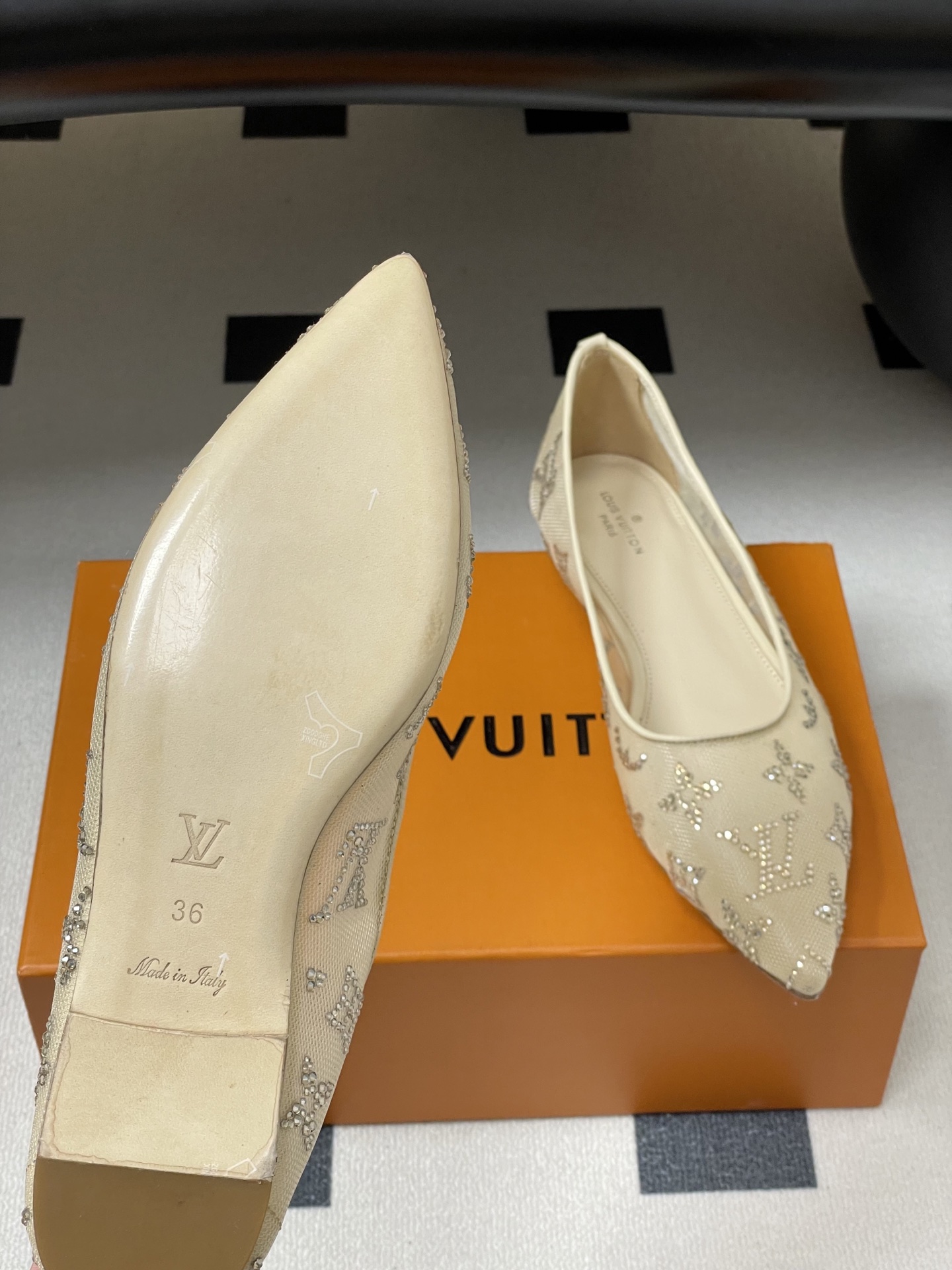 “Louis Vuitton Summer Shoes: Net-Covered Fairy Soles for Comfort and Elegance” - 图片 8