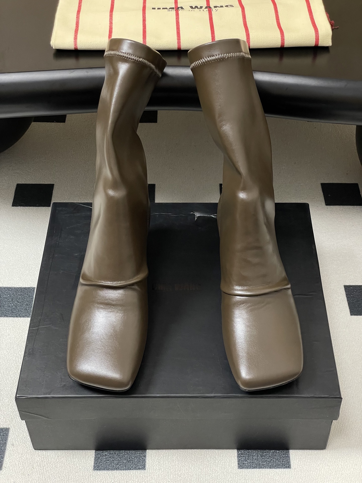 UMA WANG 25ss Short Boots: Eastern Aesthetic Elegance and Strength in New Collection - 图片 5