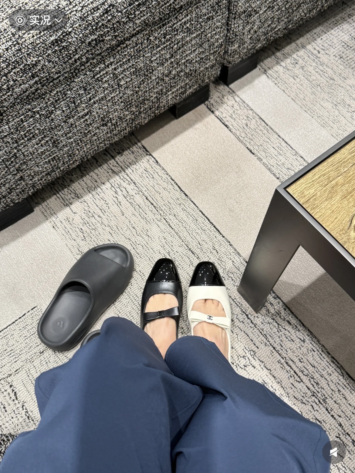 NO:444320,Foot pictures, single shoes19860909上脚图,单鞋,Women's Shoes