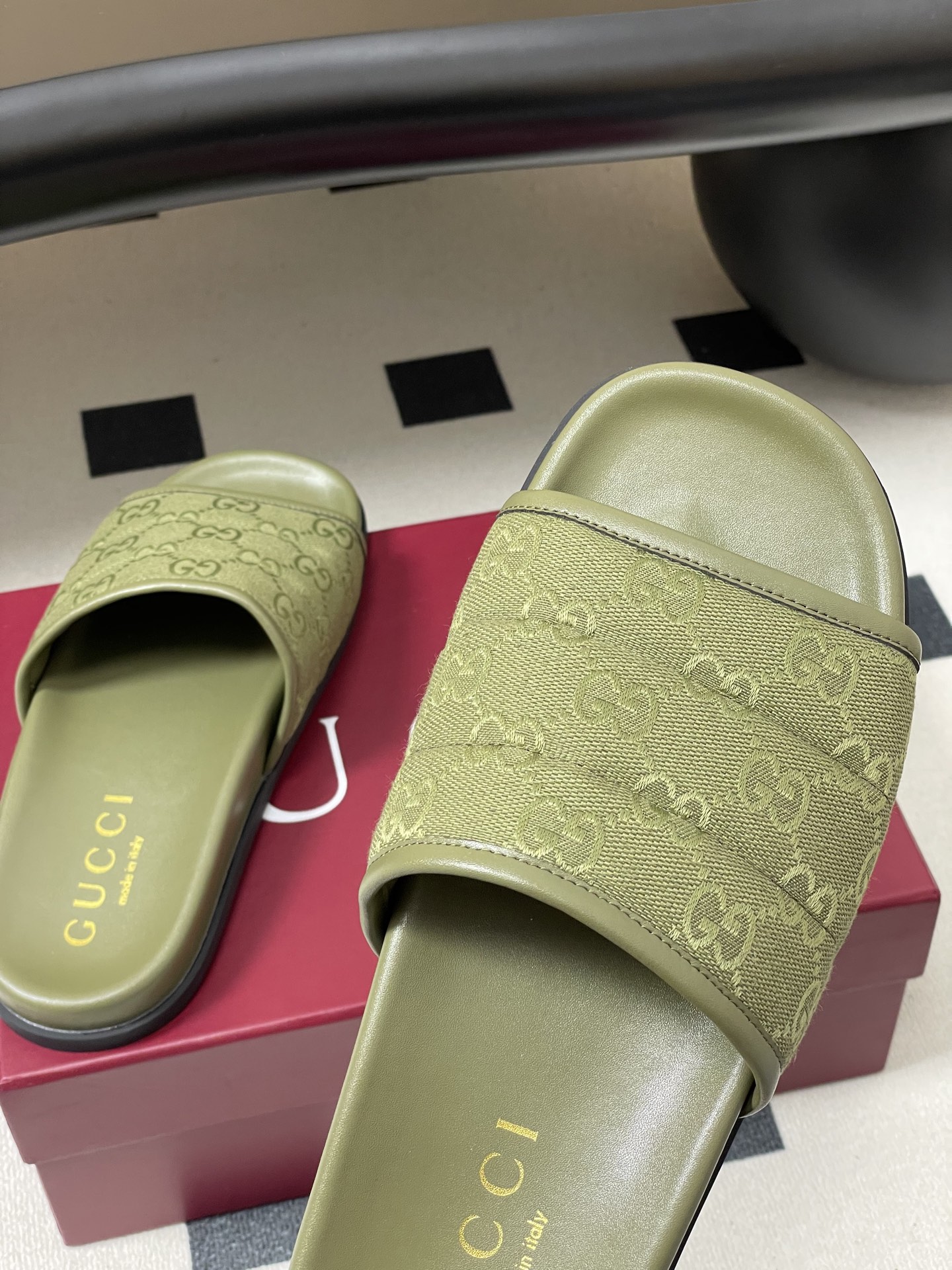 Gucci Lido Double G Logo Espadrille Platform Beach Sandals 10 i1754862750409 7052 0 6