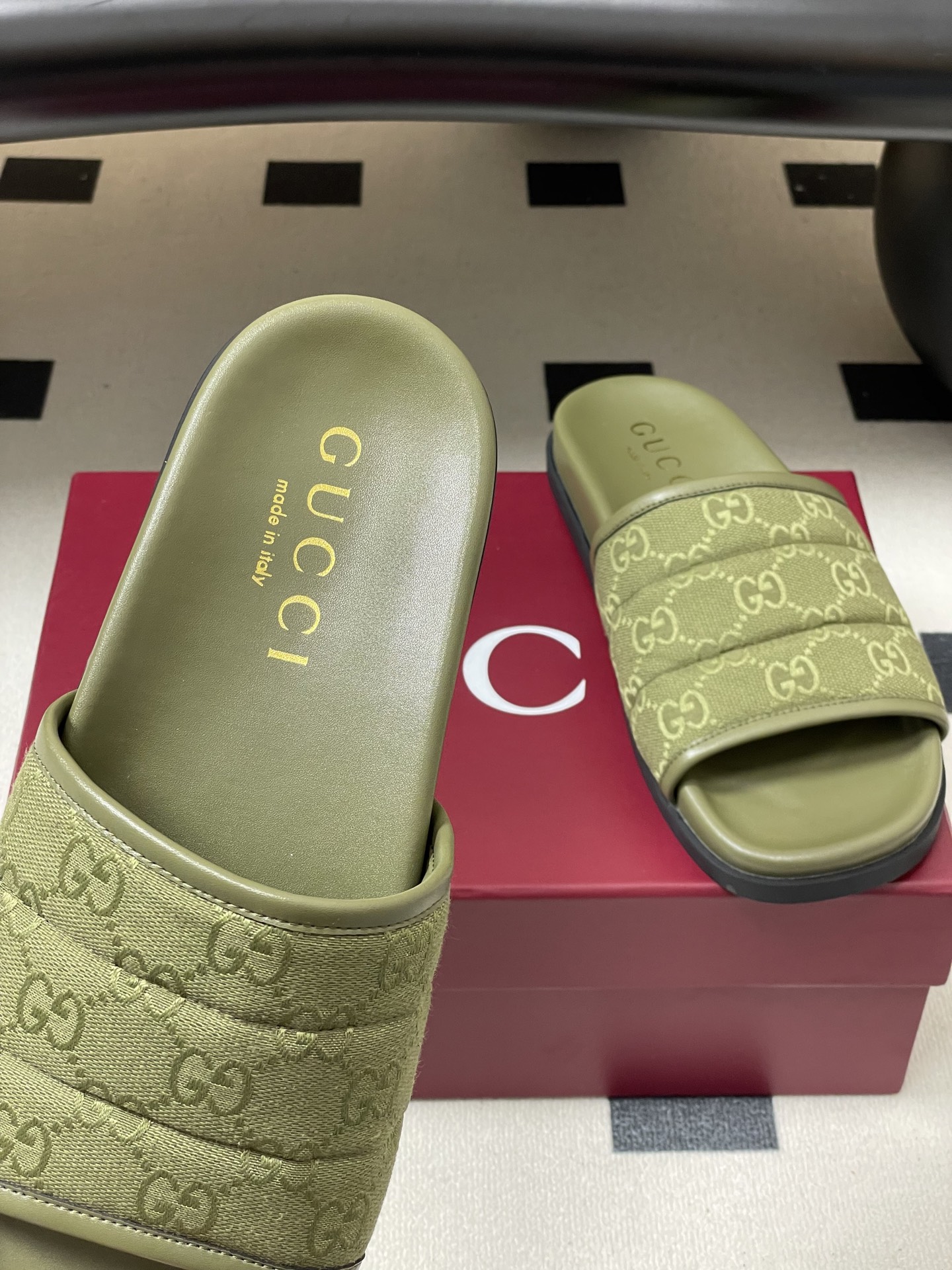 Gucci Lido Double G Logo Espadrille Platform Beach Sandals 8 i1754862751819 4973 0 4