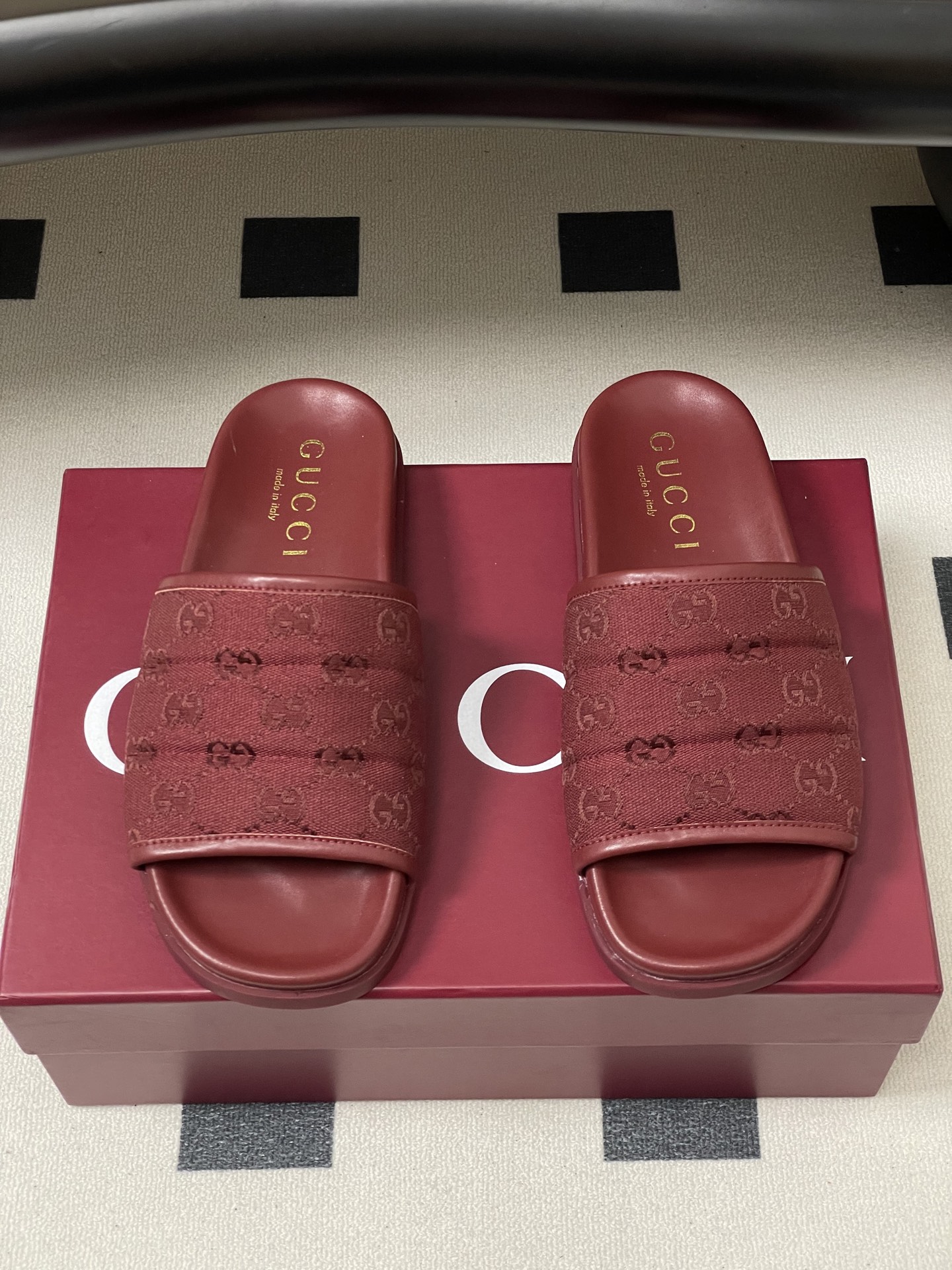 Gucci Lido Double G Logo Canvas Platform Beach Sandals - Summer Style 6 i1754862765779 99 0 3