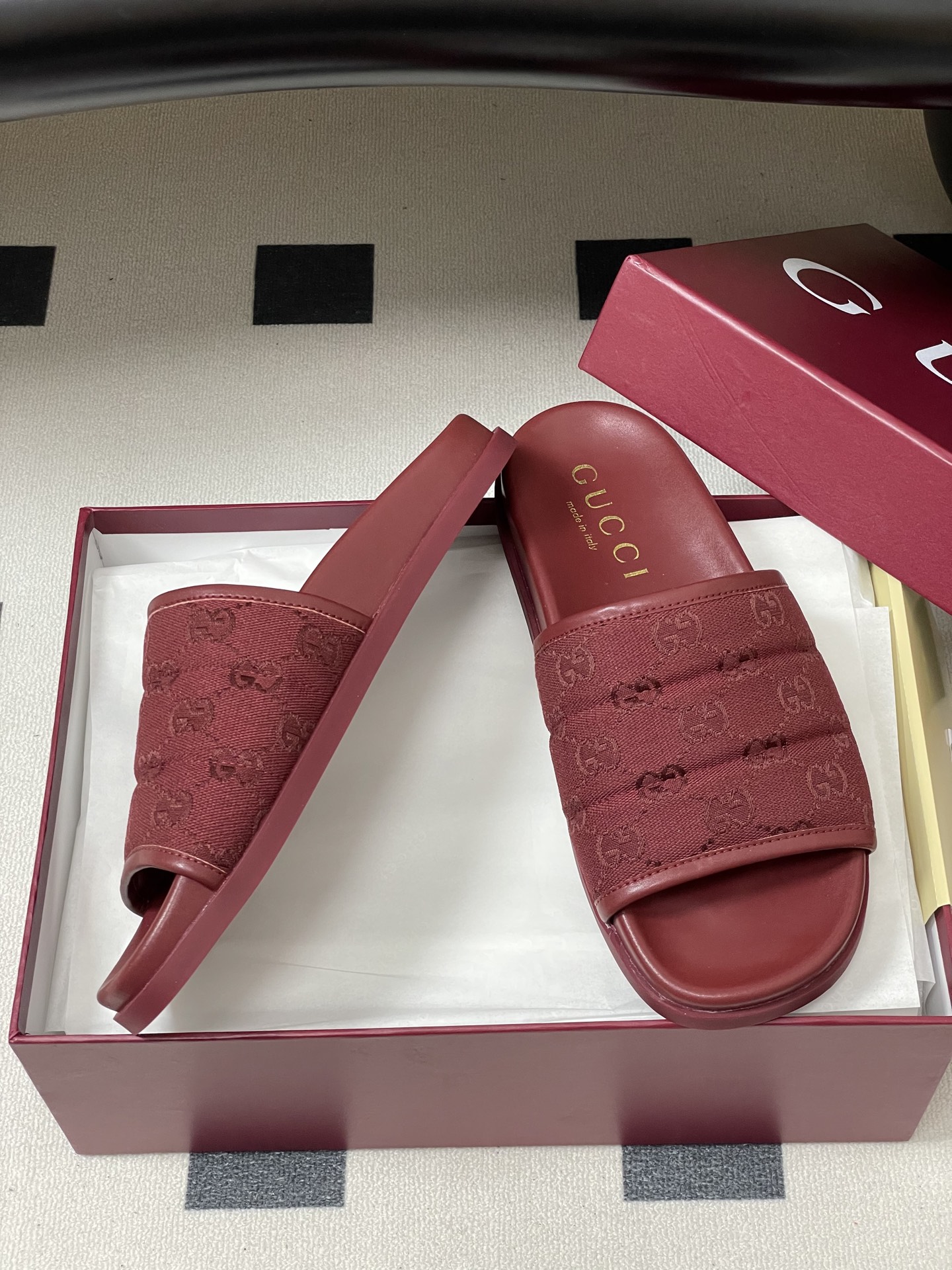 Gucci Lido Double G Logo Canvas Platform Beach Sandals - Summer Style 7 i1754862765790 7720 0 8