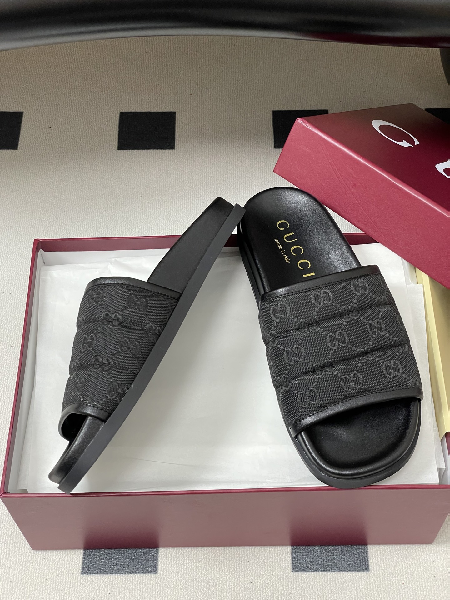 Gucci Lido Double G Logo Platform Beach Slide Sandals - Summer Collection 7 i1754862785465 7777 0 8