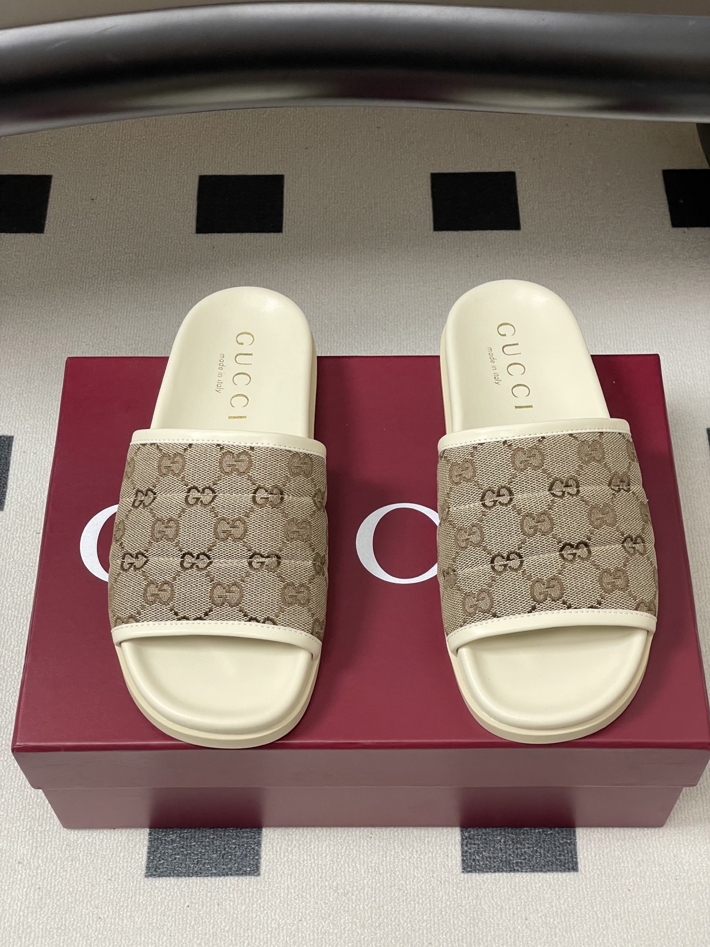 Gucci Lido Double G Logo Espadrille Platform Slide Sandals 6 i1754862802401 9334 0 3