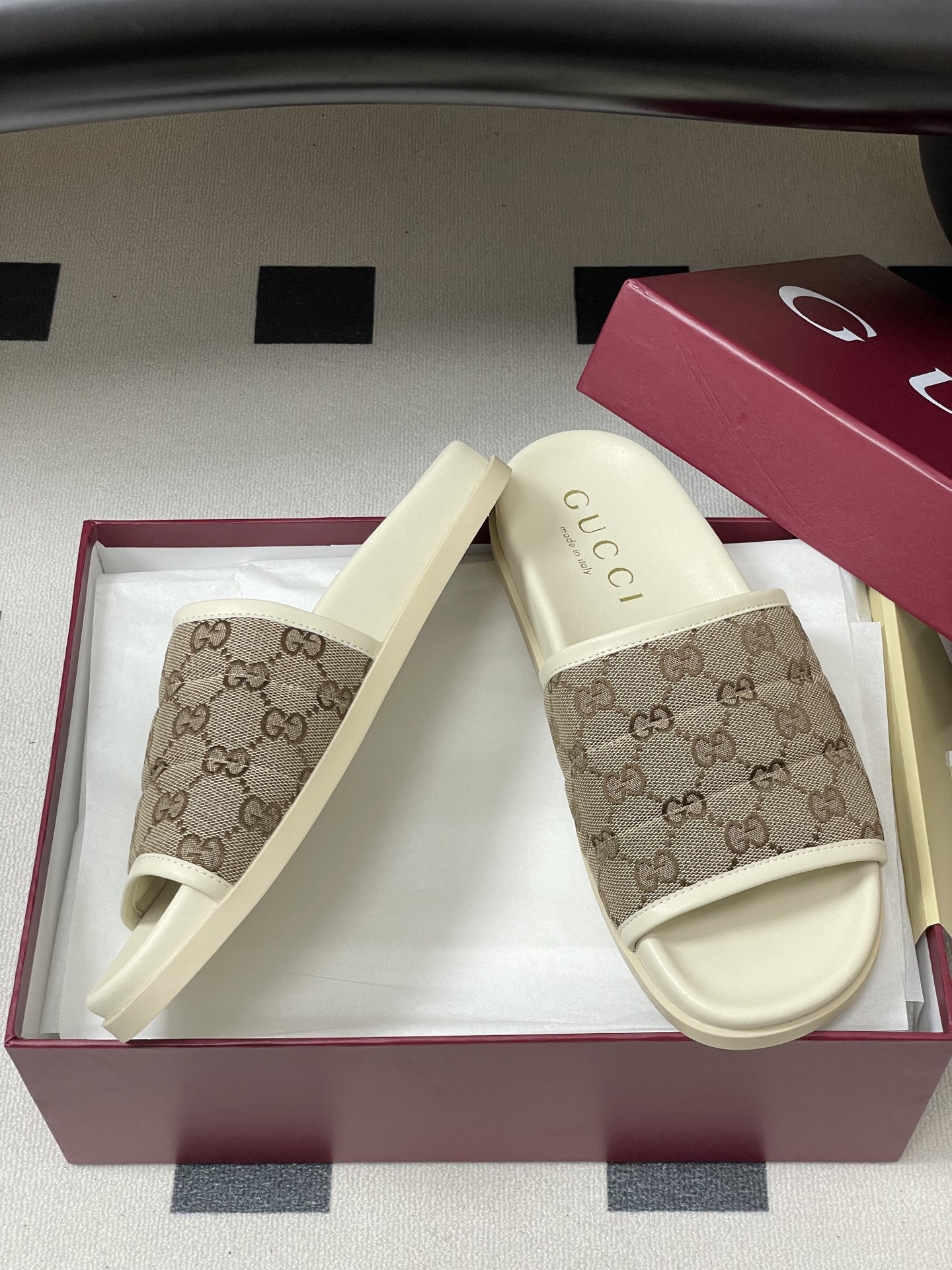 Gucci Lido Double G Logo Espadrille Platform Slide Sandals 7 i1754862803674 2797 0 8