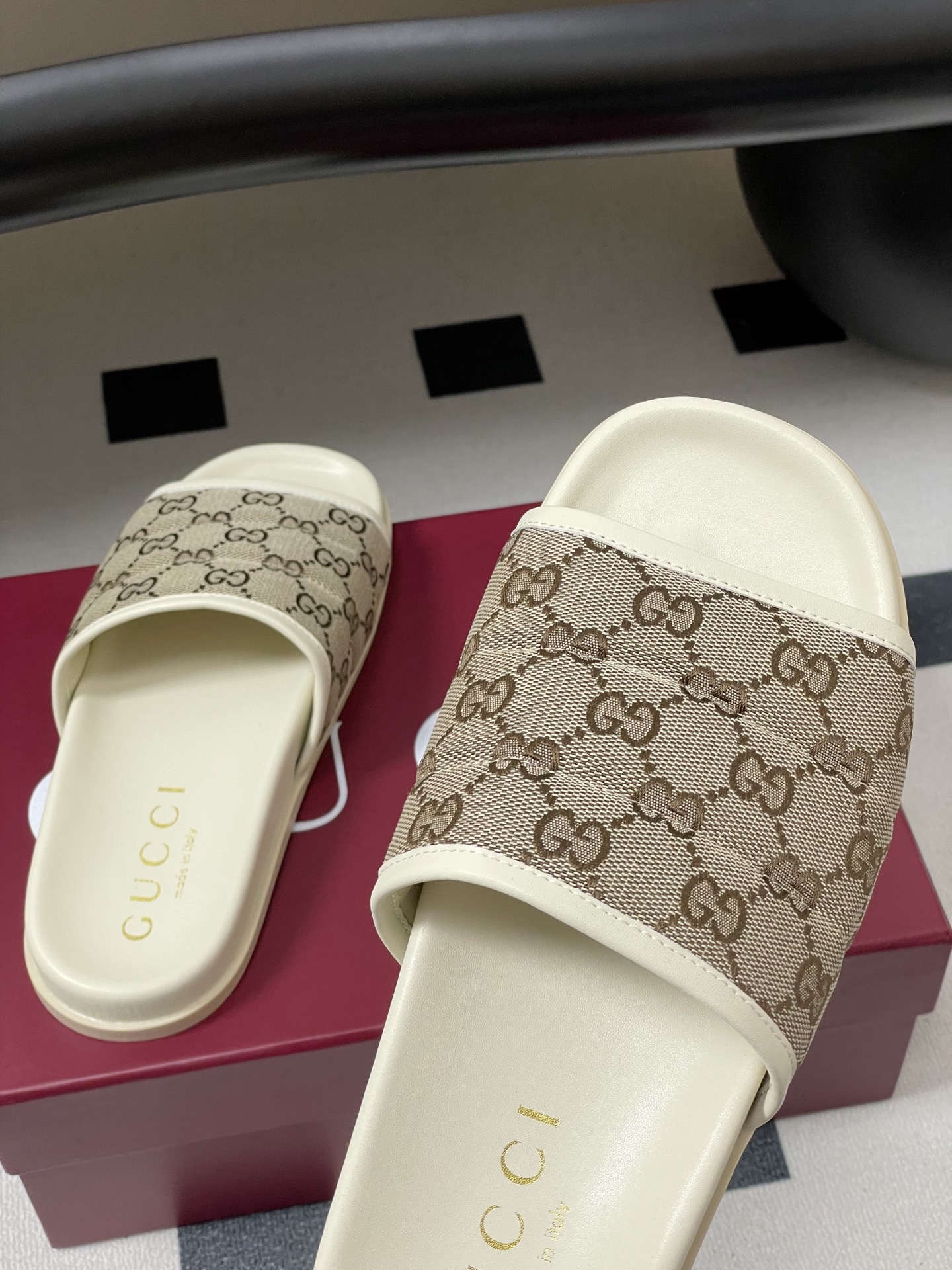 Gucci Lido Double G Logo Espadrille Platform Slide Sandals 10 i1754862803922 2846 0 6