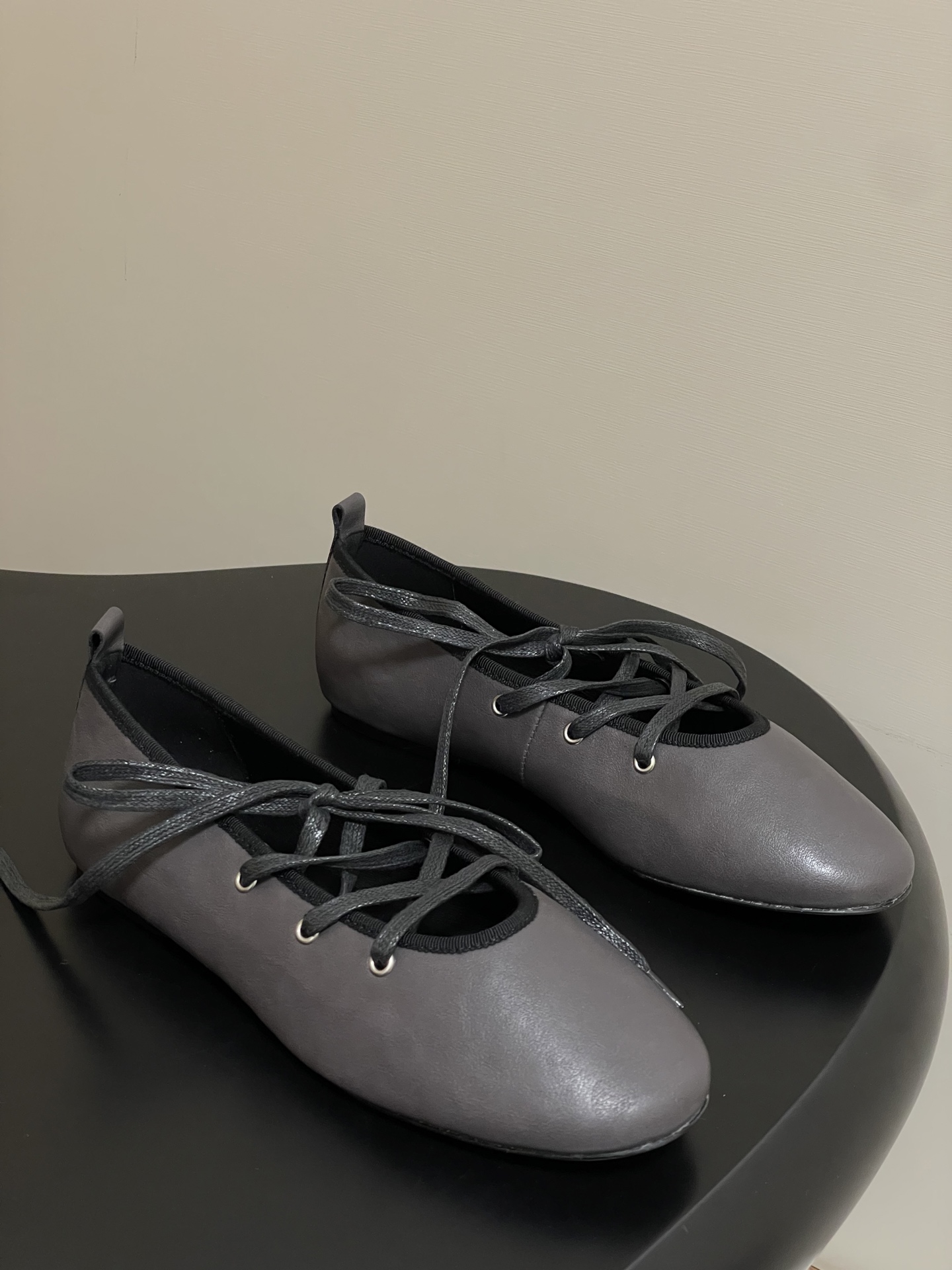 Paloma Wool 2025 Ballet Flats, Women's Lace-Up Leather Mary Jane Shoes 2 i1754940760977 3187 0 0