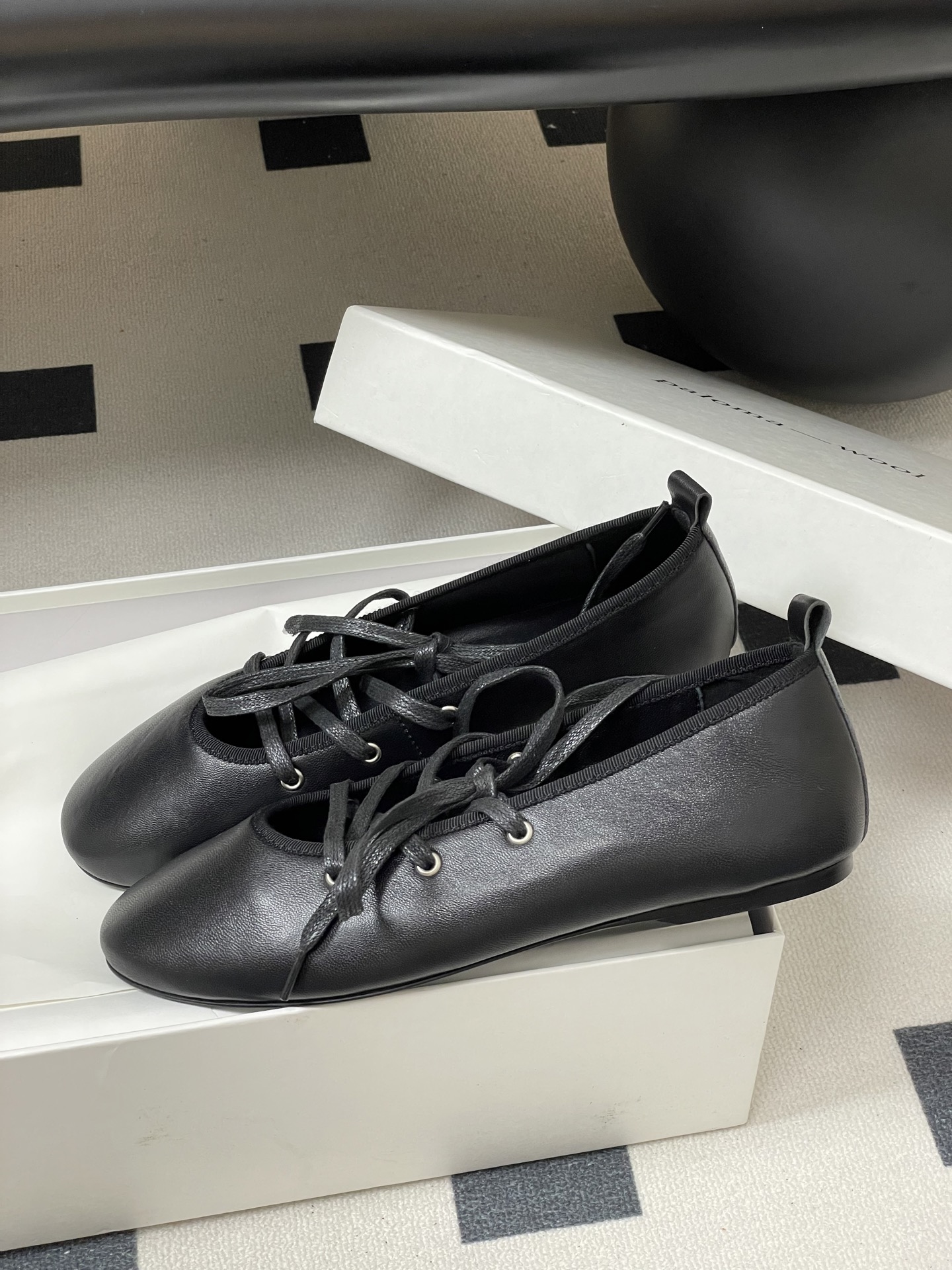 Paloma Wool Ballet Flats 2025 New Autumn Lace-Up Mary Jane Shoes 5 i1754940793948 3433 0 4