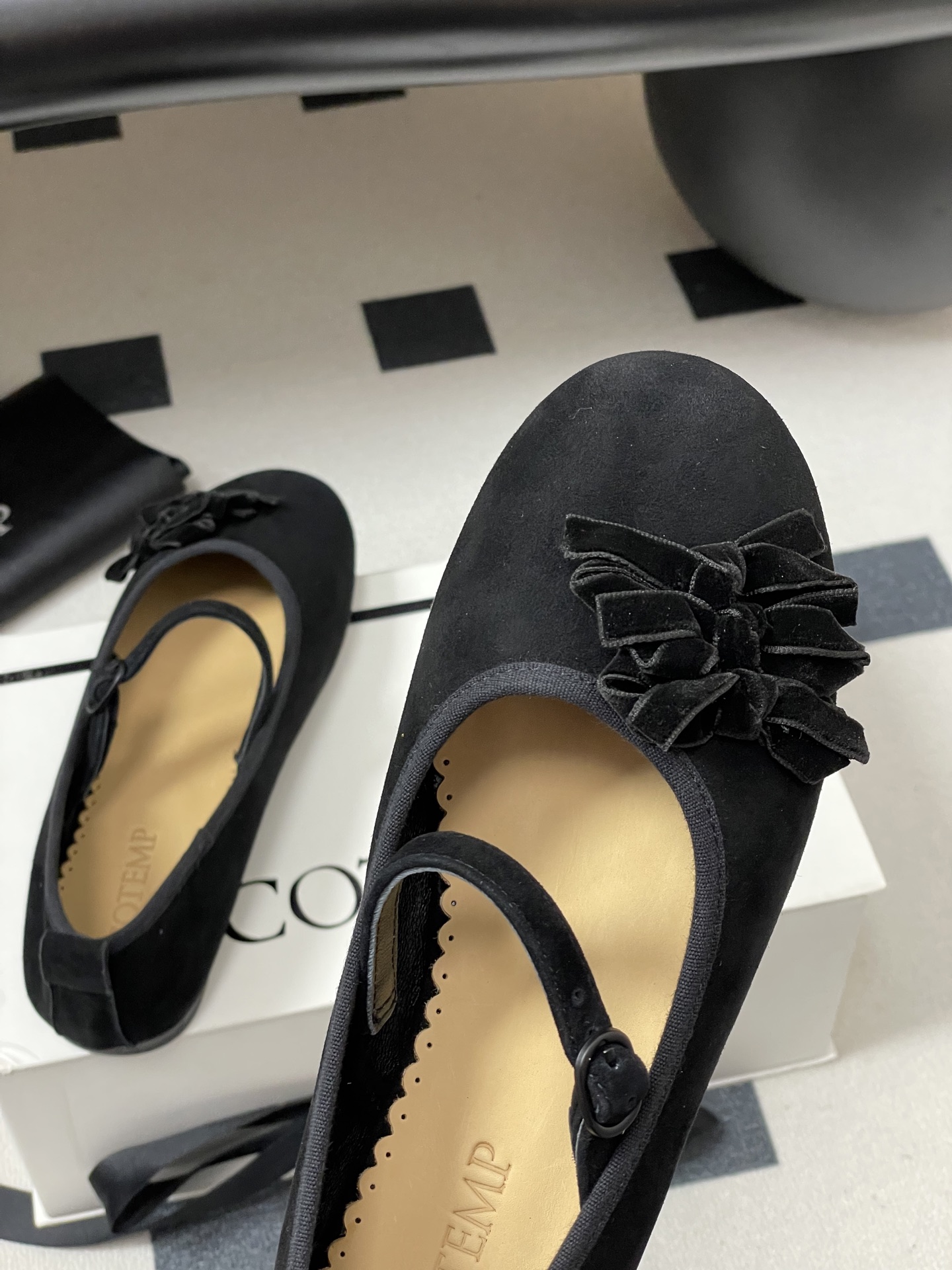 “New Early Autumn COTEMP Velvet Tweed Grandmother’s Shoes Series Review” - 图片 9