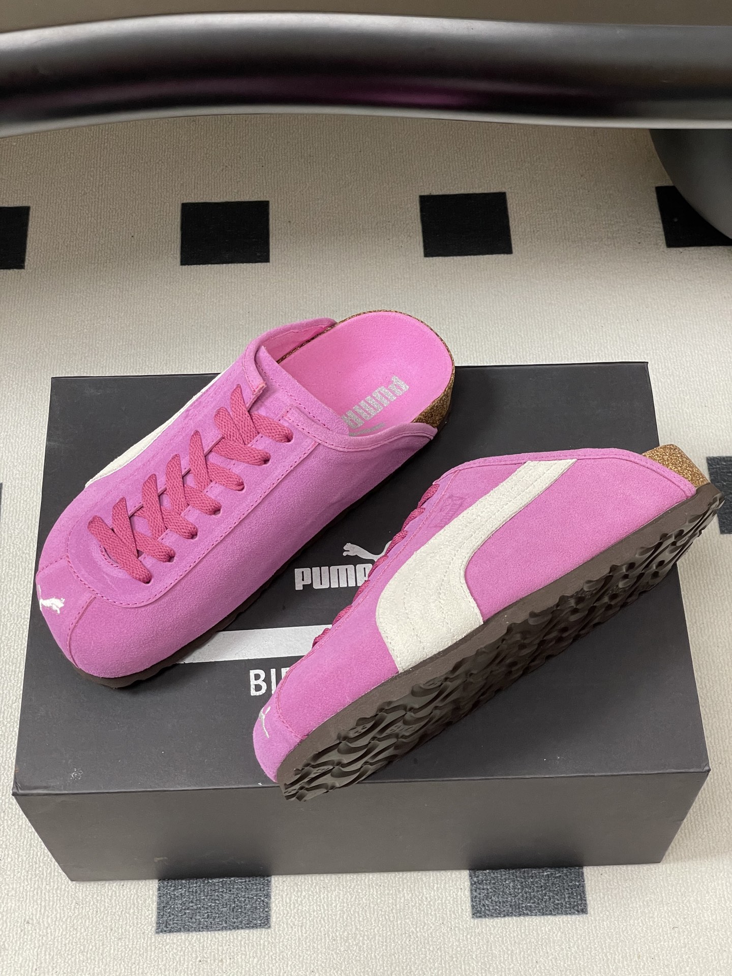 Title: Puma X Birkenstock Joint Ultrasoft Spedcats Collaboration Summary: Puma and Birkenstock partner for soft, unstructured sneakers in Balenciaga-inspired design, featuring flexible - 图片 4