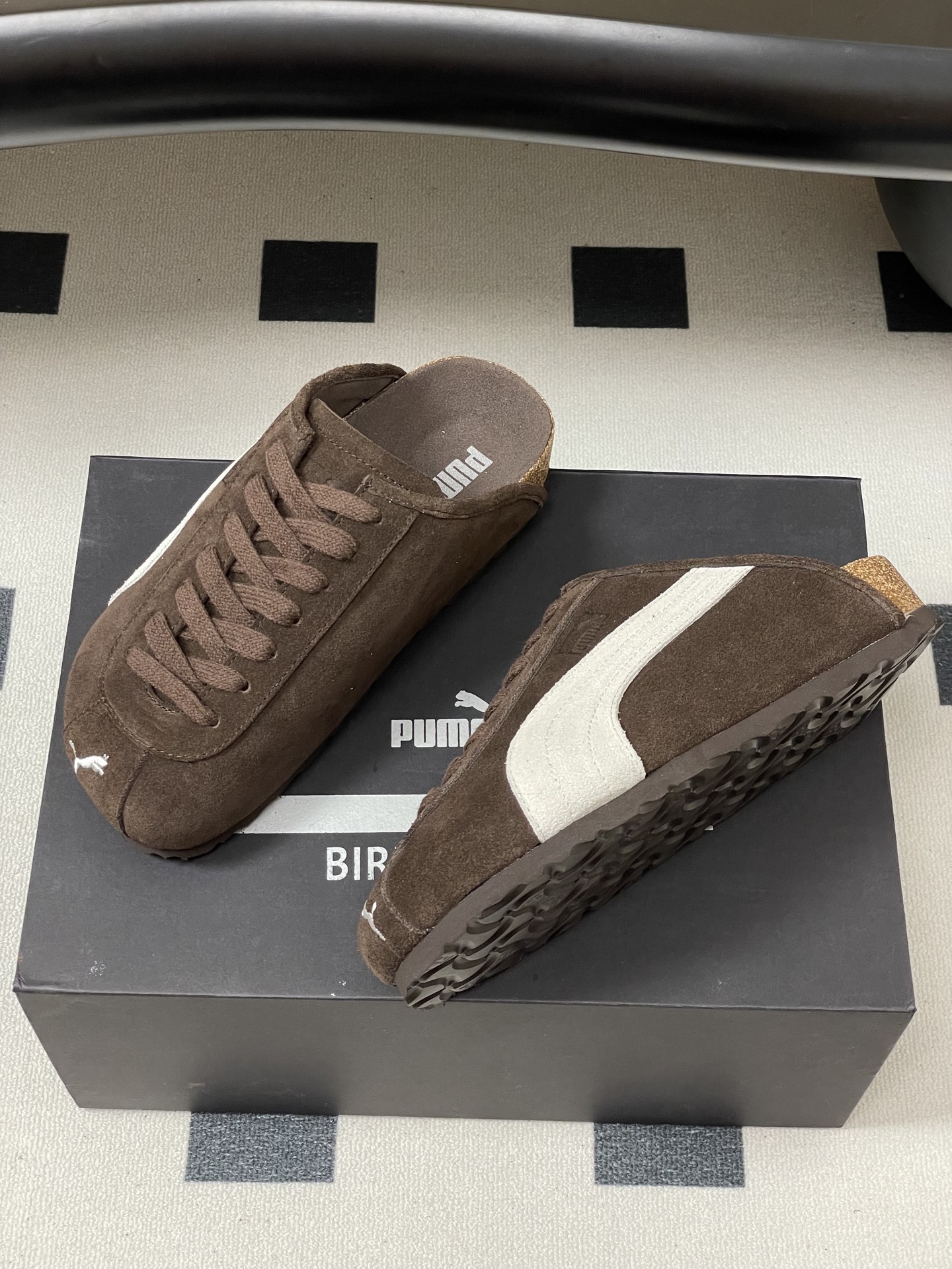 “Puma x Birkenstock Joint Ultrasoft Spedcats Sneakers: Balenciaga-Inspired Design Upgrade for Flexibility and Comfort” - 图片 4
