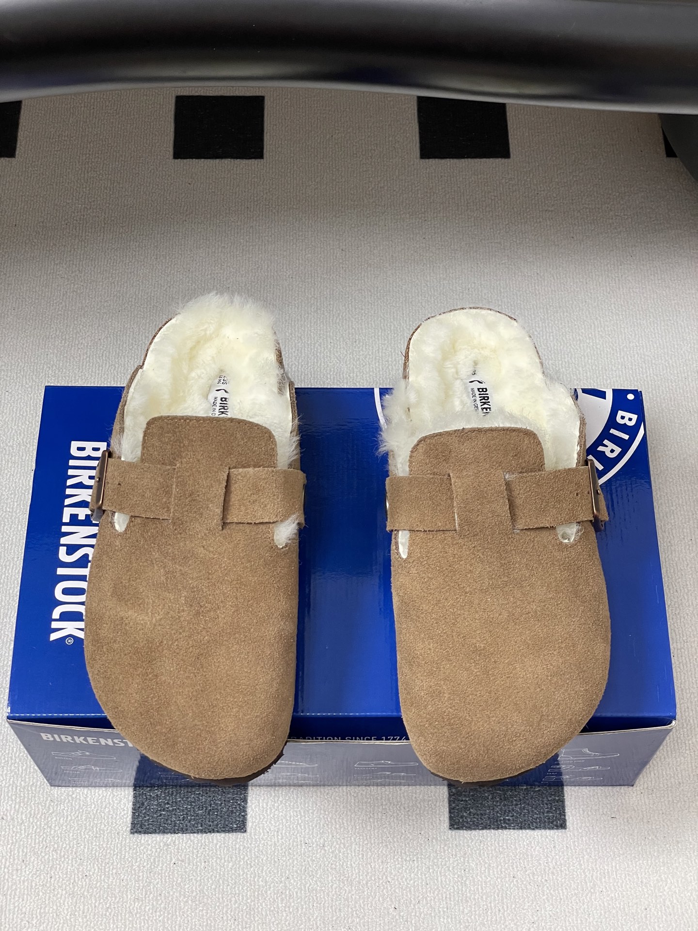 Unknown BIRKENSTOCK 勃肯鞋 羊毛穆勒鞋 毛毛半拖鞋