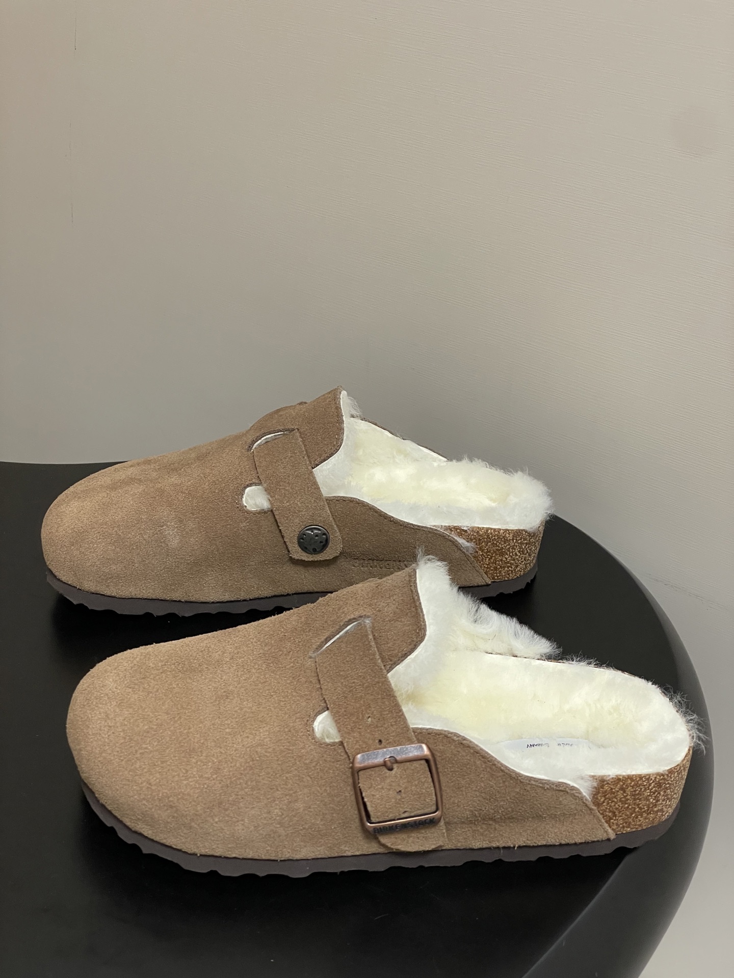 Unknown BIRKENSTOCK 勃肯鞋 羊毛穆勒鞋 毛毛半拖鞋