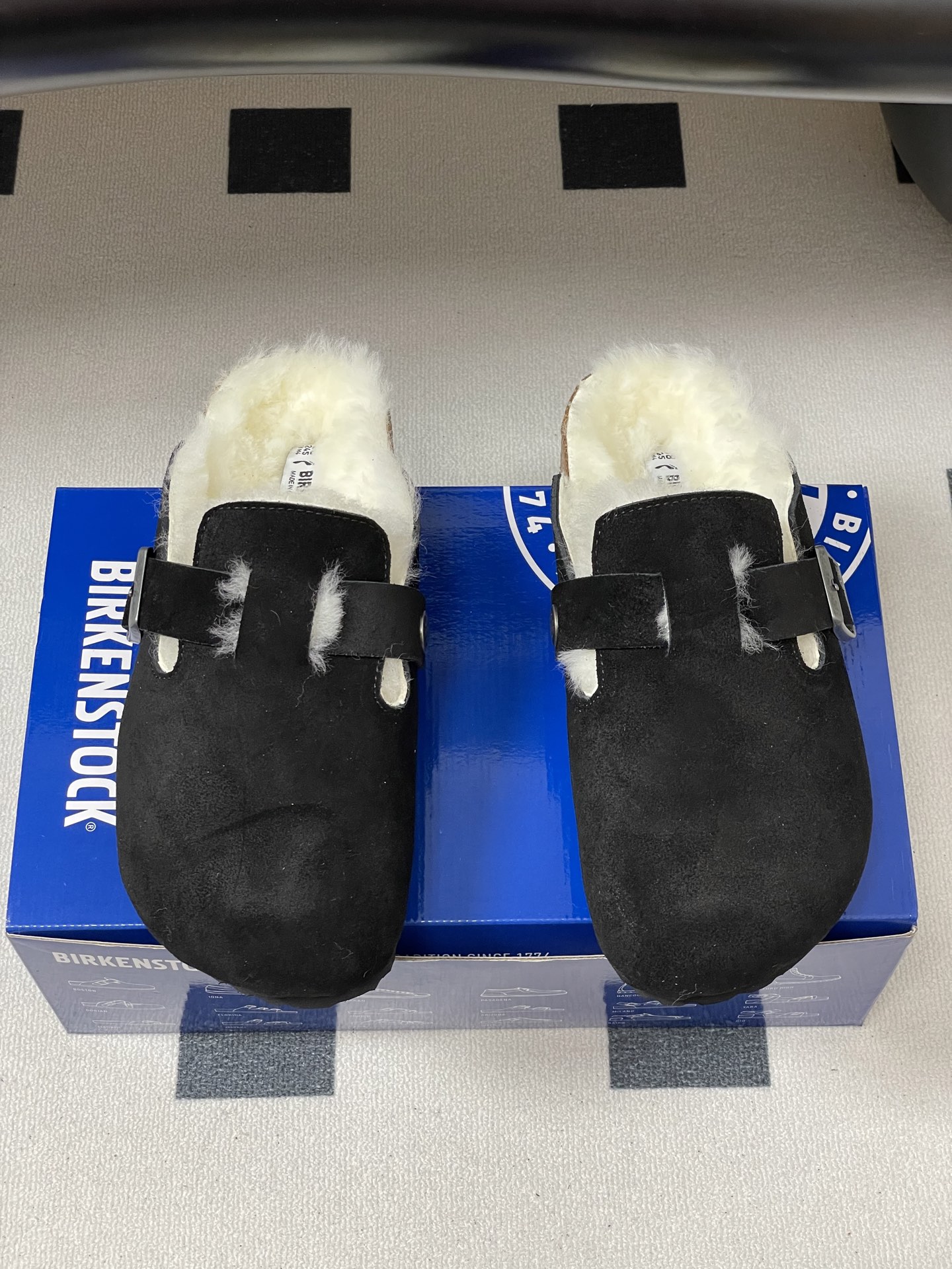 Unknown BIRKENSTOCK 勃肯鞋 羊毛穆勒鞋 毛毛半拖鞋