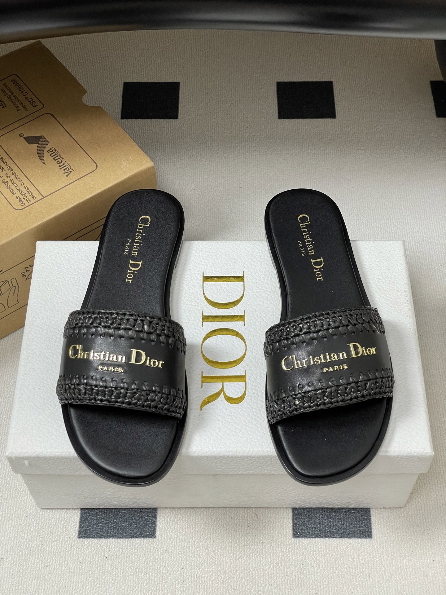 Dior 25ss春夏新款Dior 迪奥Dioriviera D-Lane凉拖
