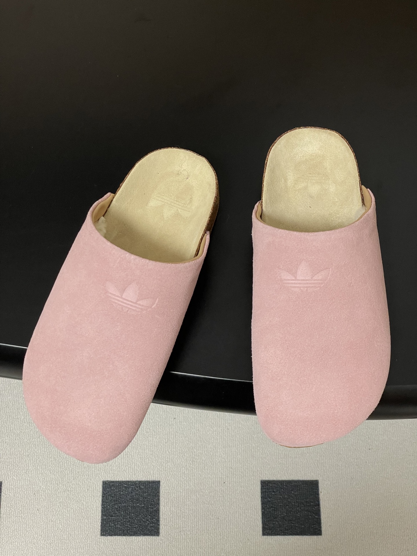 Unknown Adidas 阿迪达斯勃肯鞋 羊毛穆勒鞋 毛毛半拖鞋
