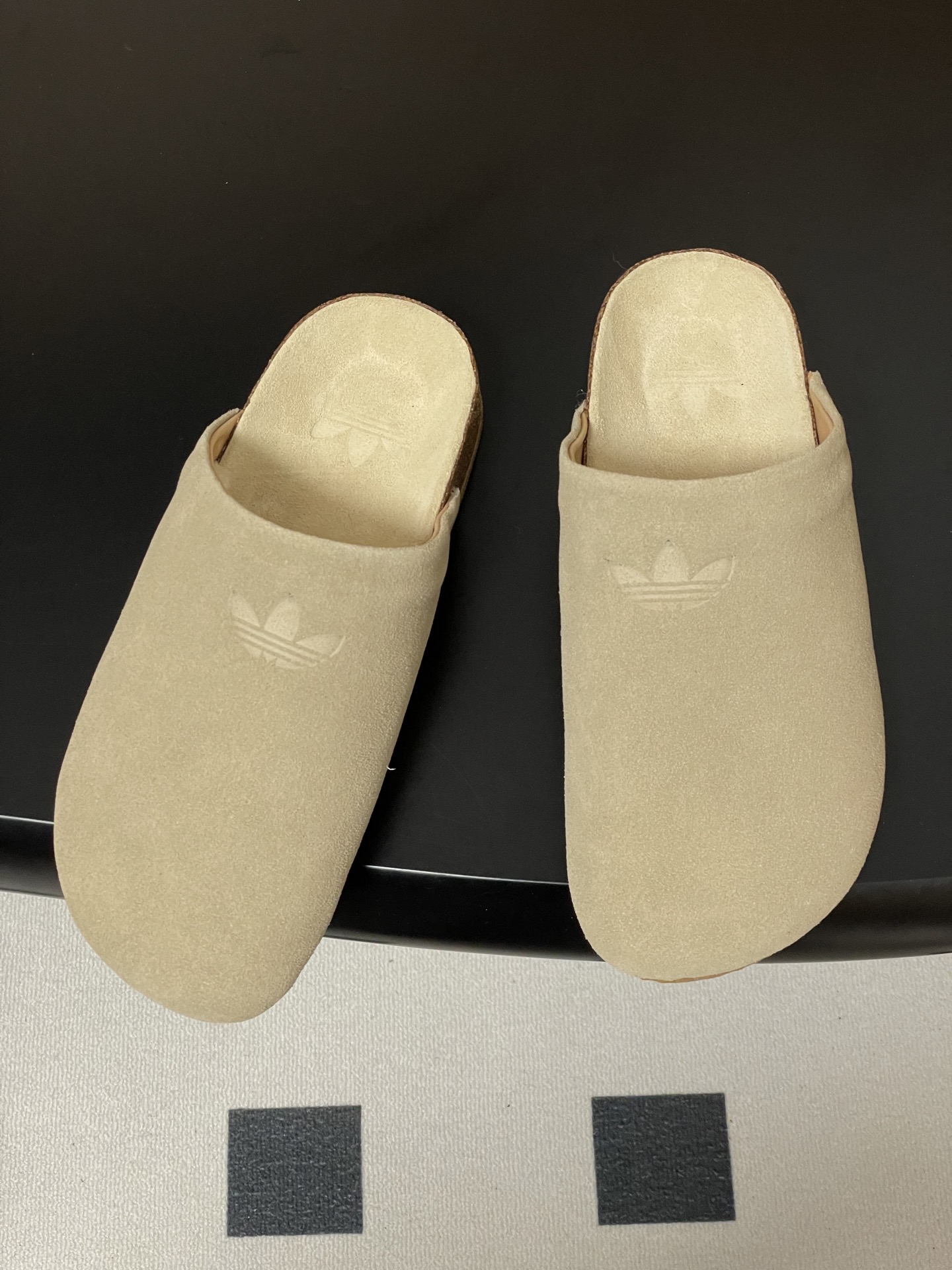 Unknown Adidas 阿迪达斯勃肯鞋 羊毛穆勒鞋 毛毛半拖鞋